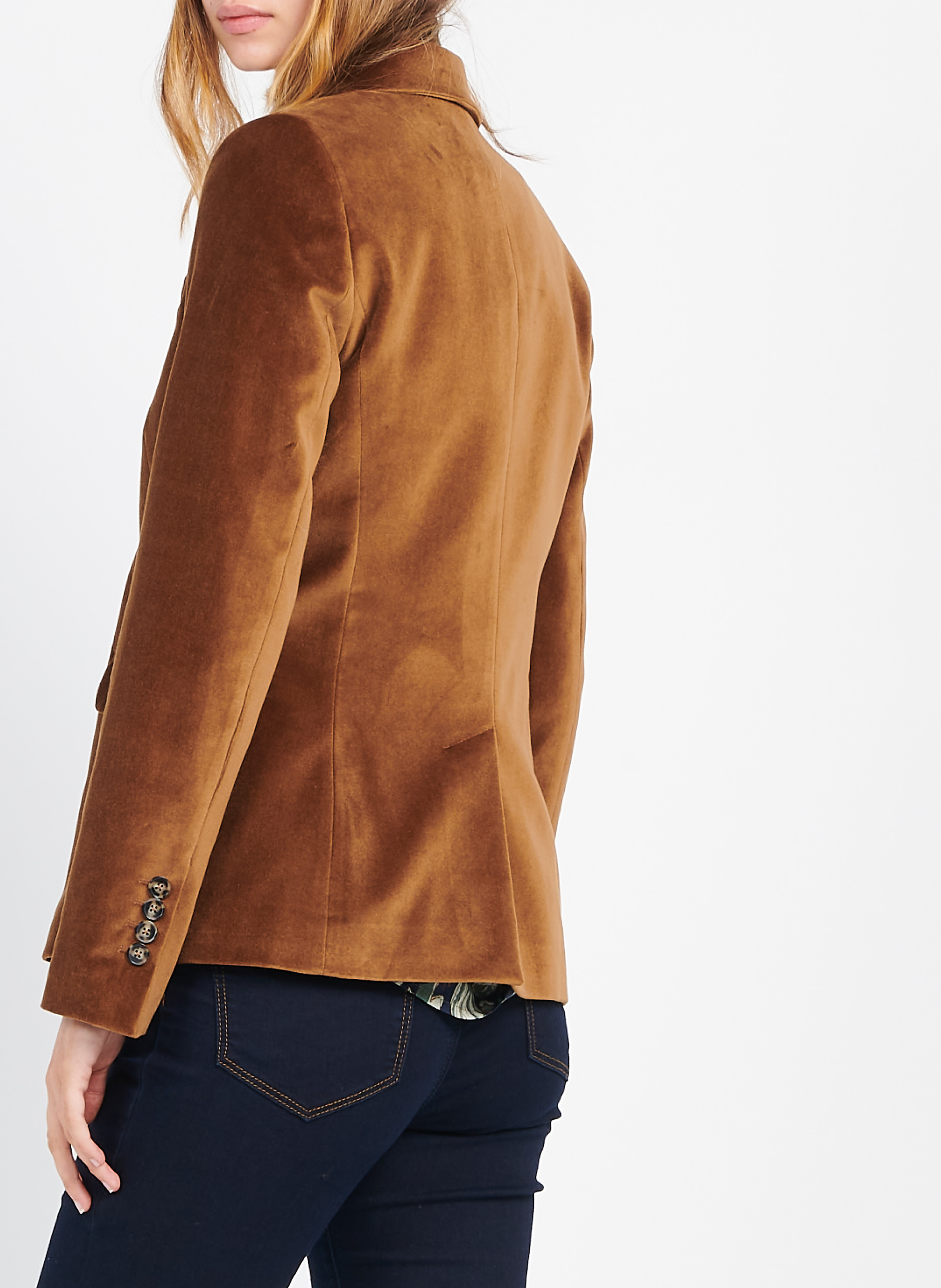 Veste de tailleur CAROLL Marron