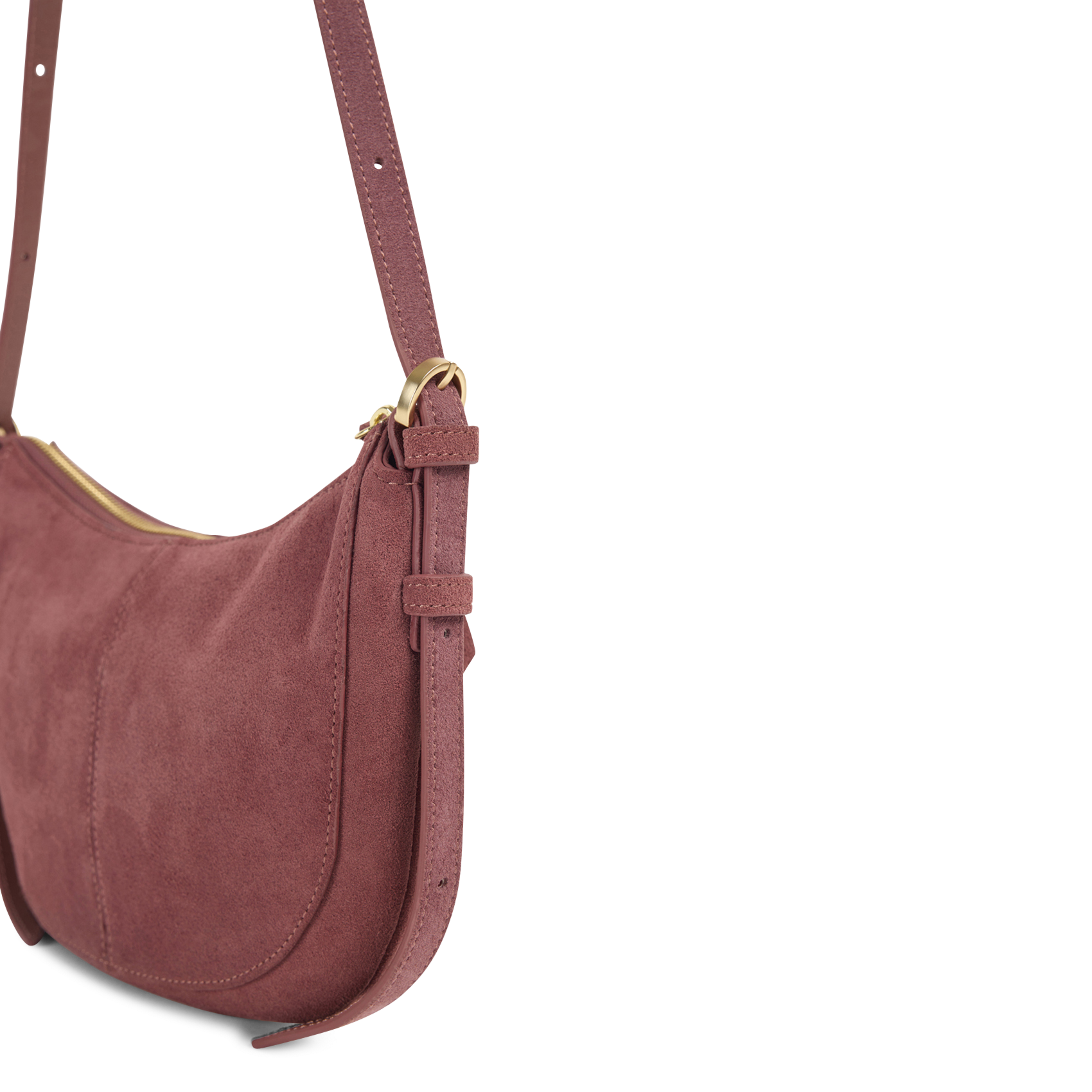 Suède handtas NAT & NIN Roze