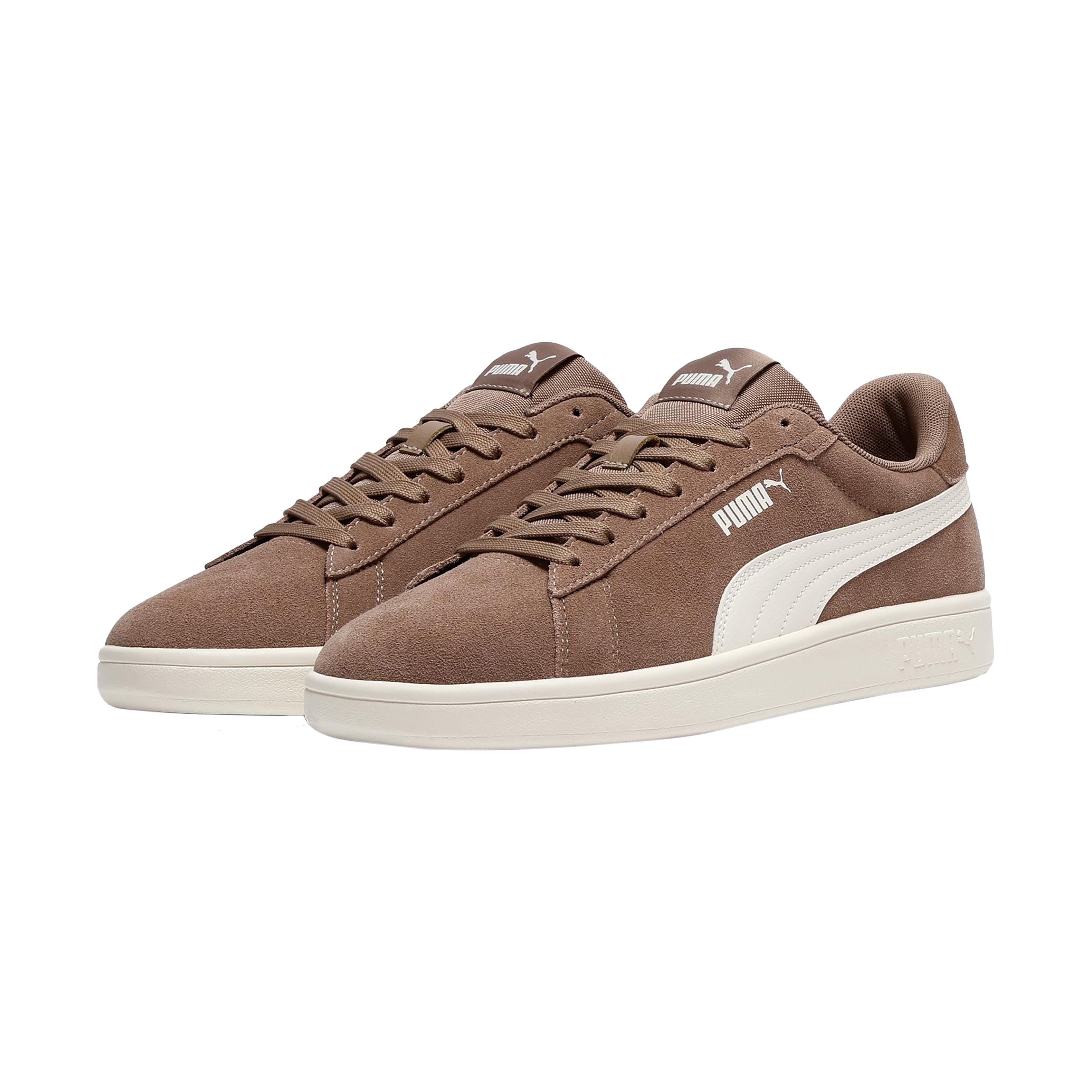Basket cuir  smash PUMA Gris