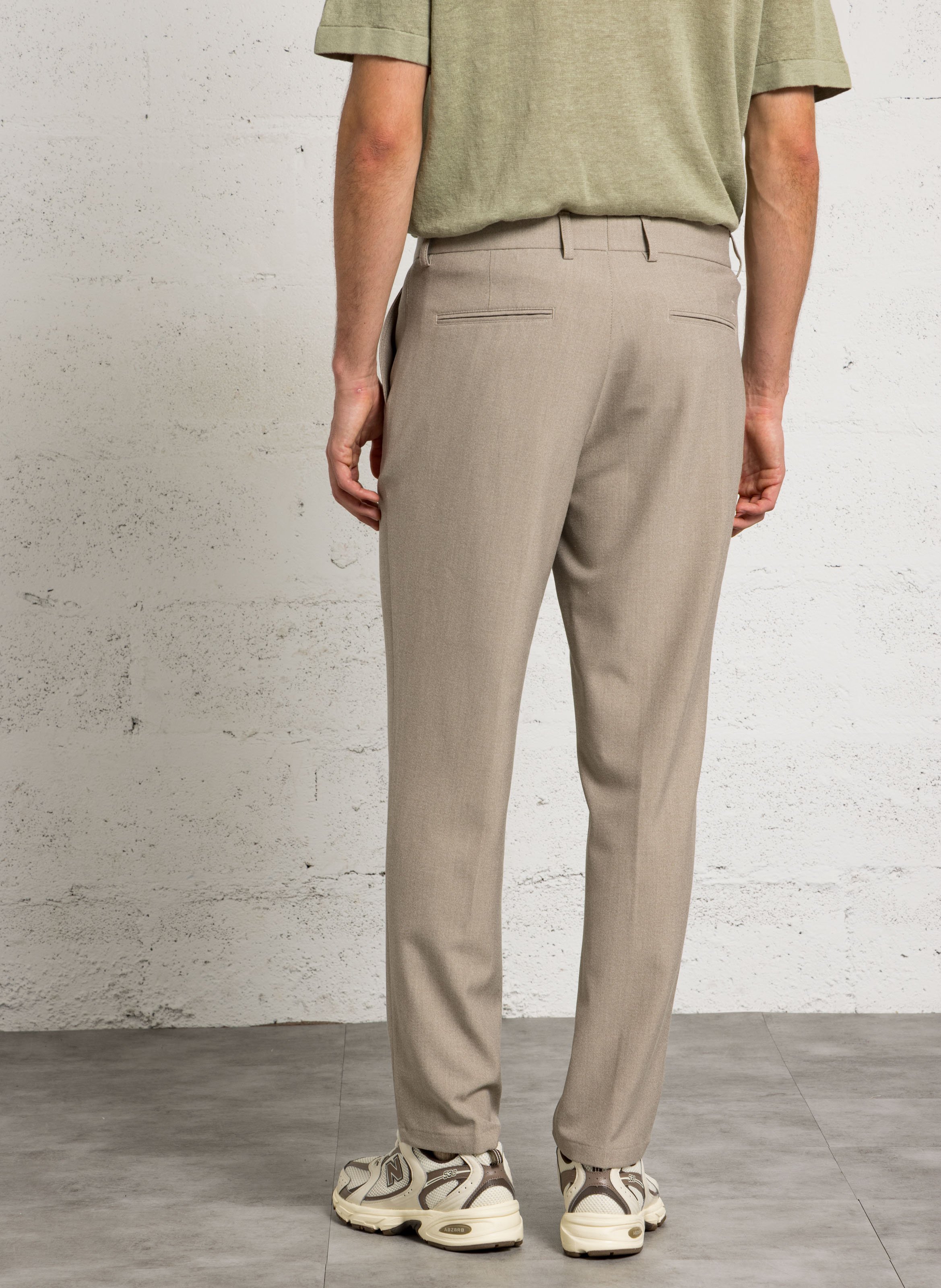 Pantalone dritto LES DEUX Verde