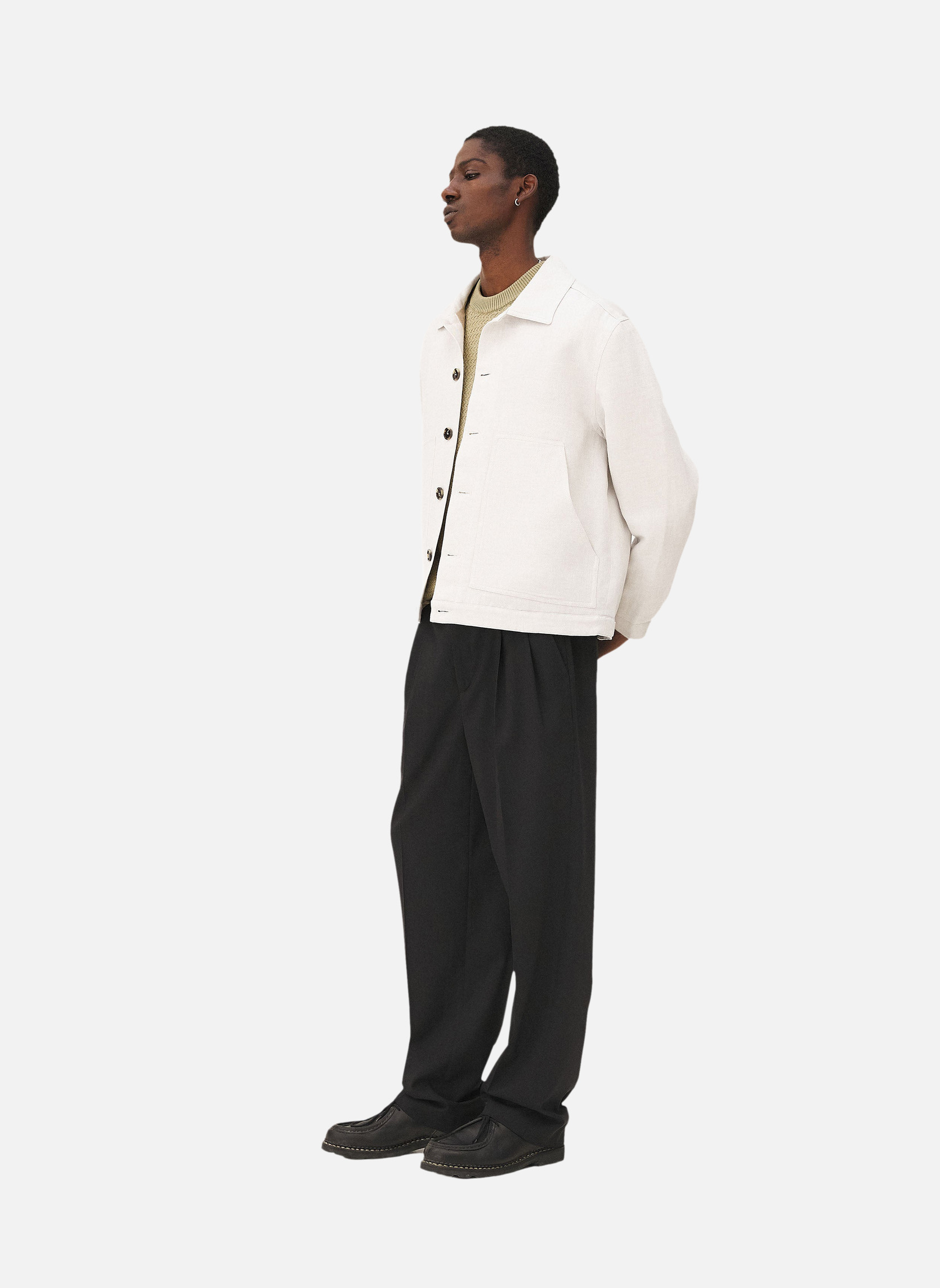 Boxy workwear jacket Noyoco Grey