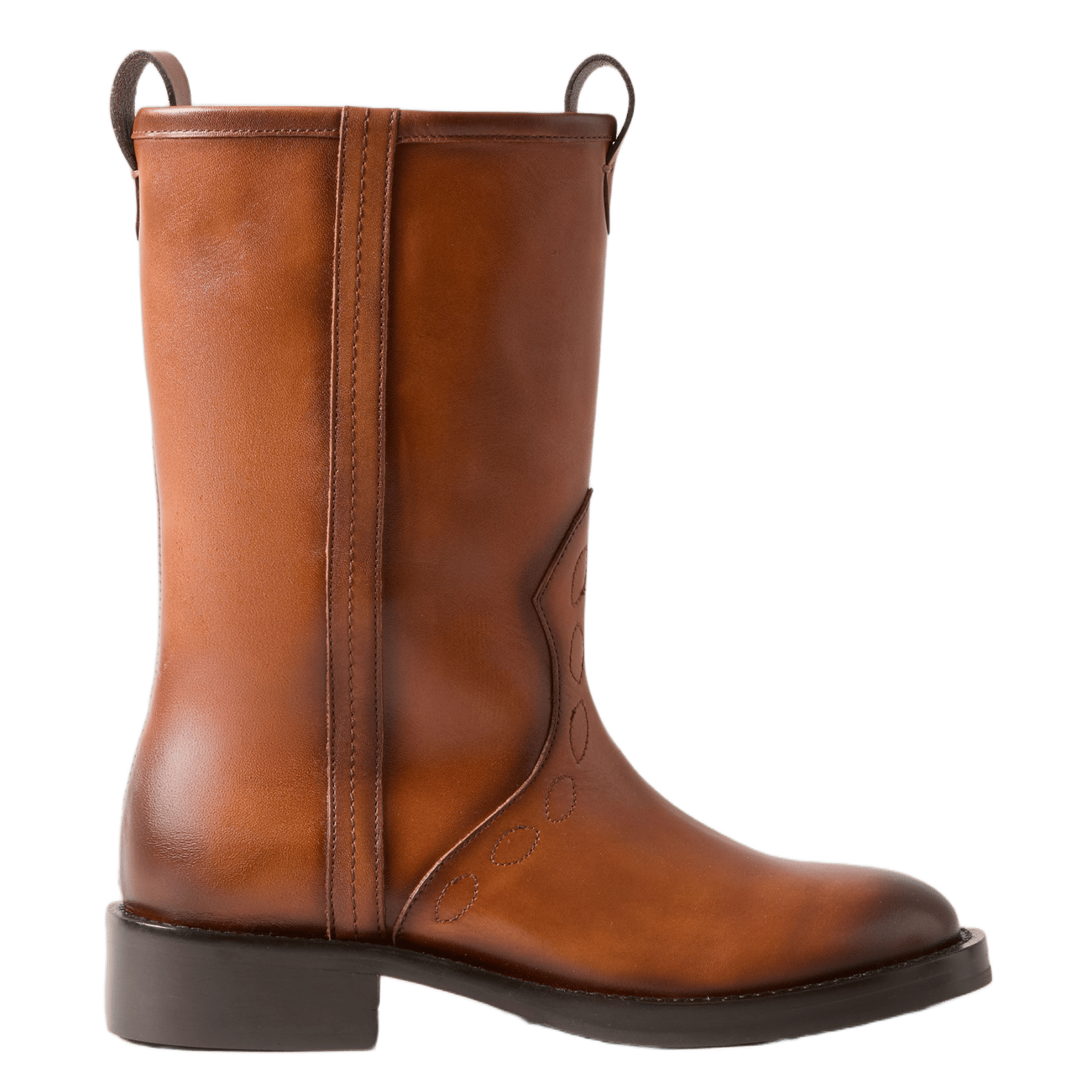 Bottes en cuir CLAUDIE PIERLOT Beige