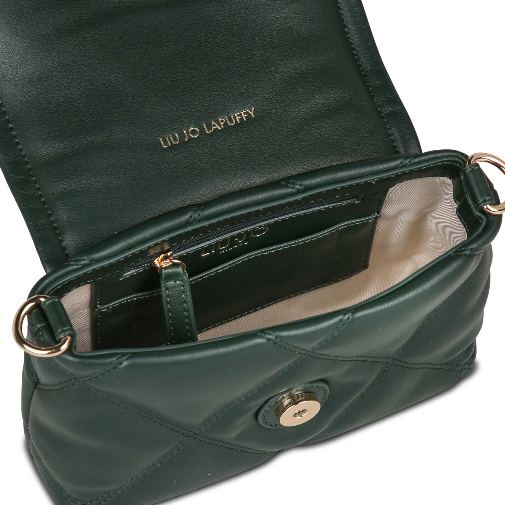 Schultertasche in Leder-Optik LIU JO Grun