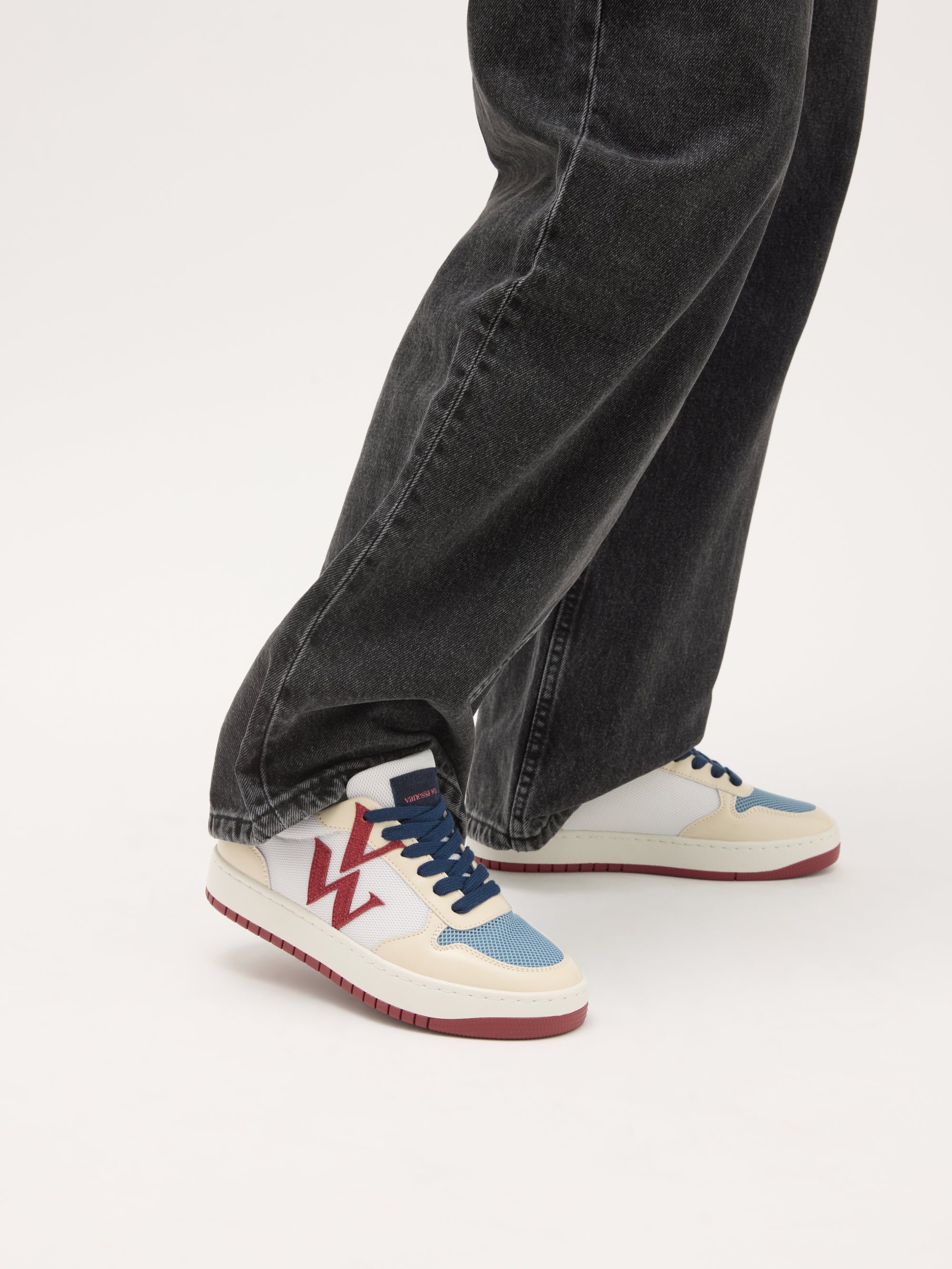 Monogram thick sole sneakers VANESSA WU Multicolored