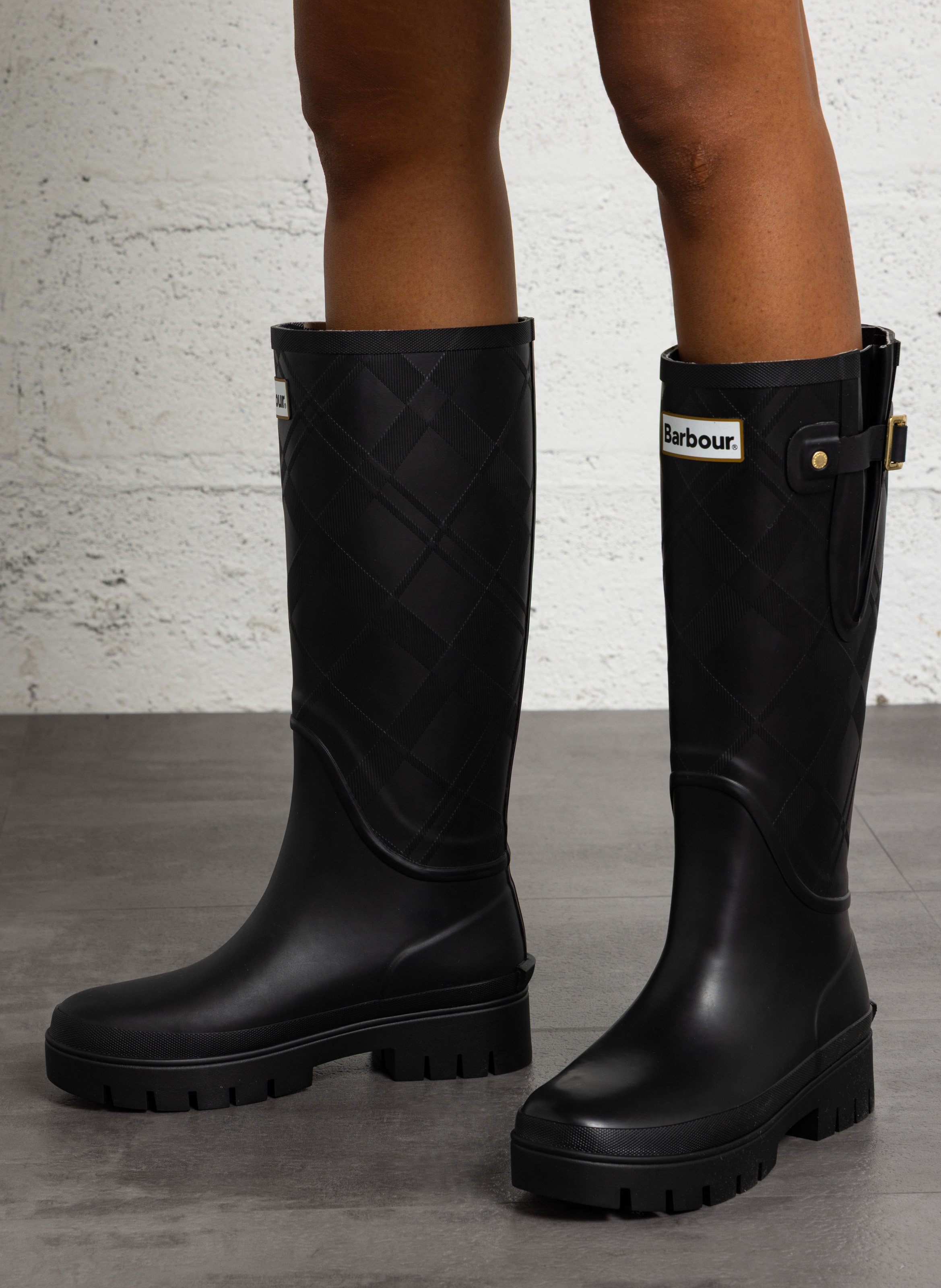 Laarzen met gesp BARBOUR Zwart