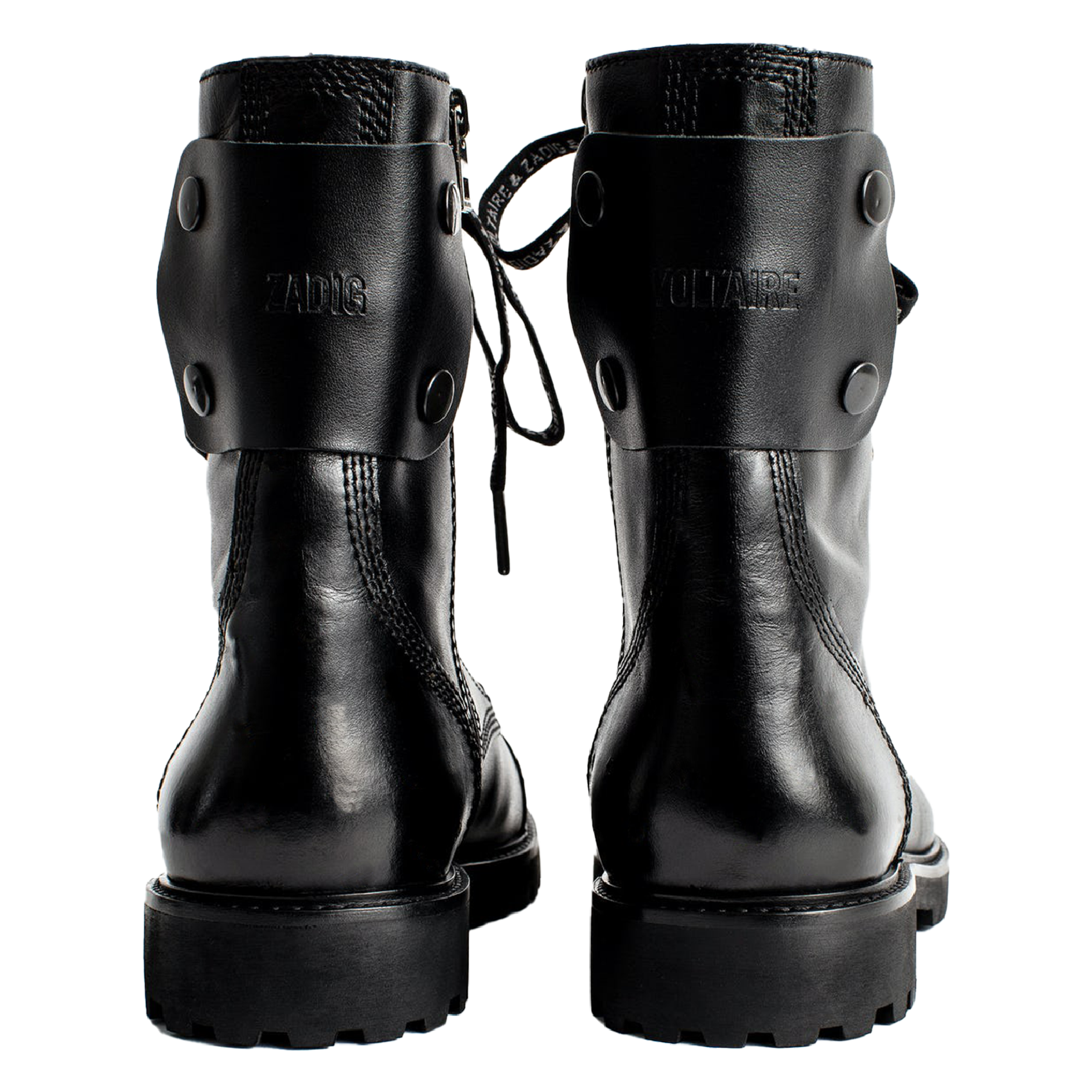 Bottines en cuir ZADIG&VOLTAIRE Noir