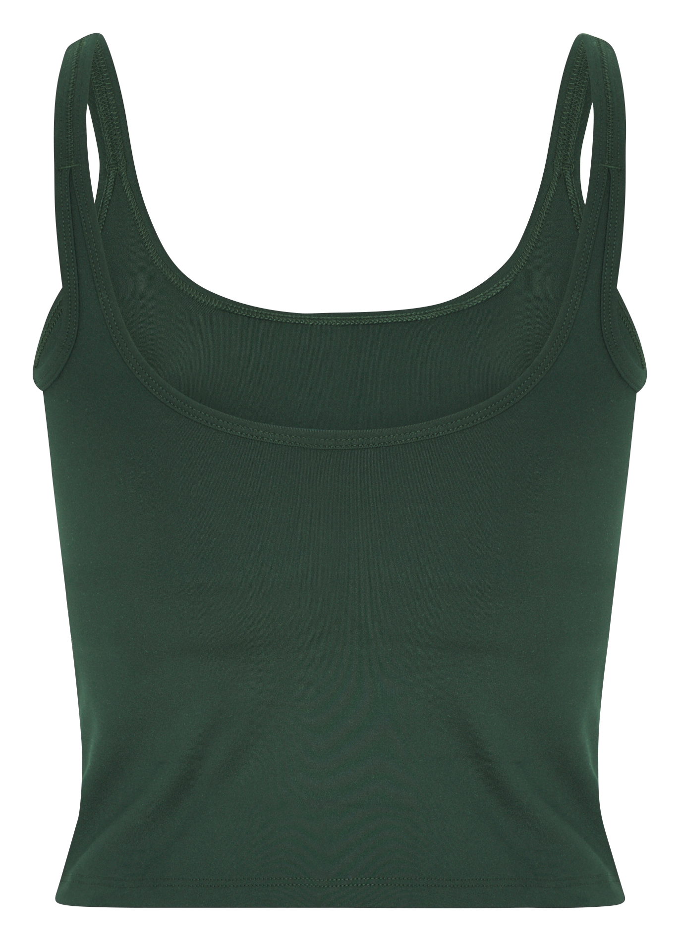 Débardeur court à encolure carrée GIRLFRIEND COLLECTIVE Vert