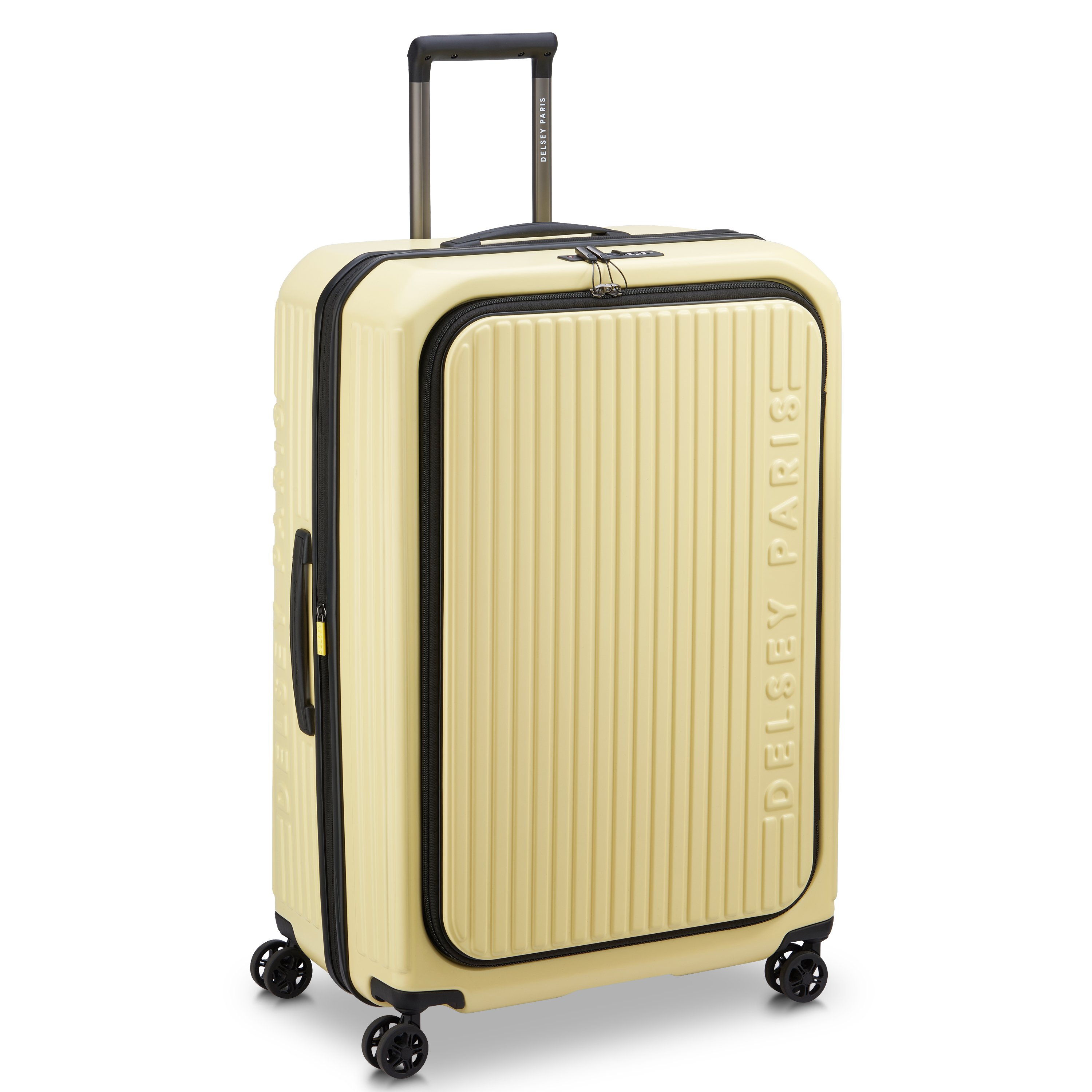 Rigid hold suitcase DELSEY PARIS Yellow