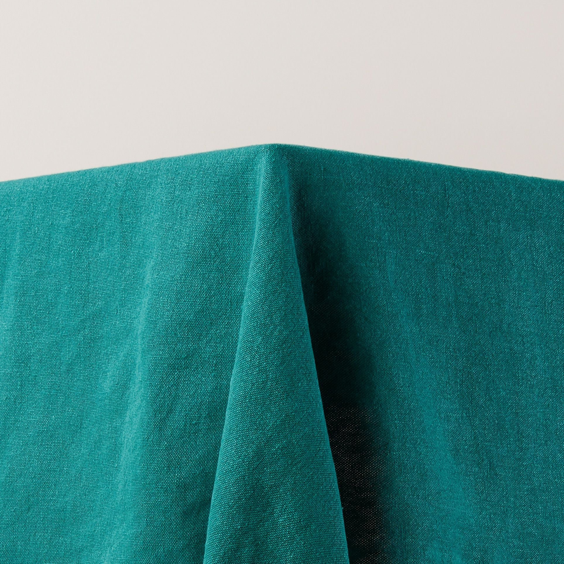 NINO - Rectangular linen tablecloth MADURA Blue