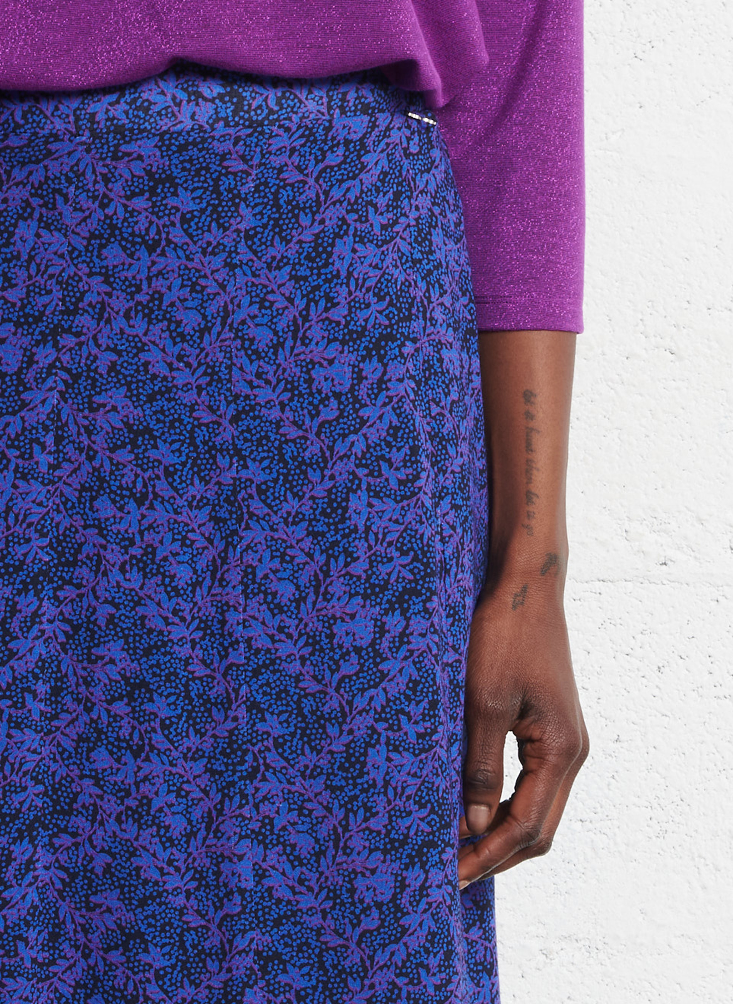 Mini skirt ONE STEP Blue