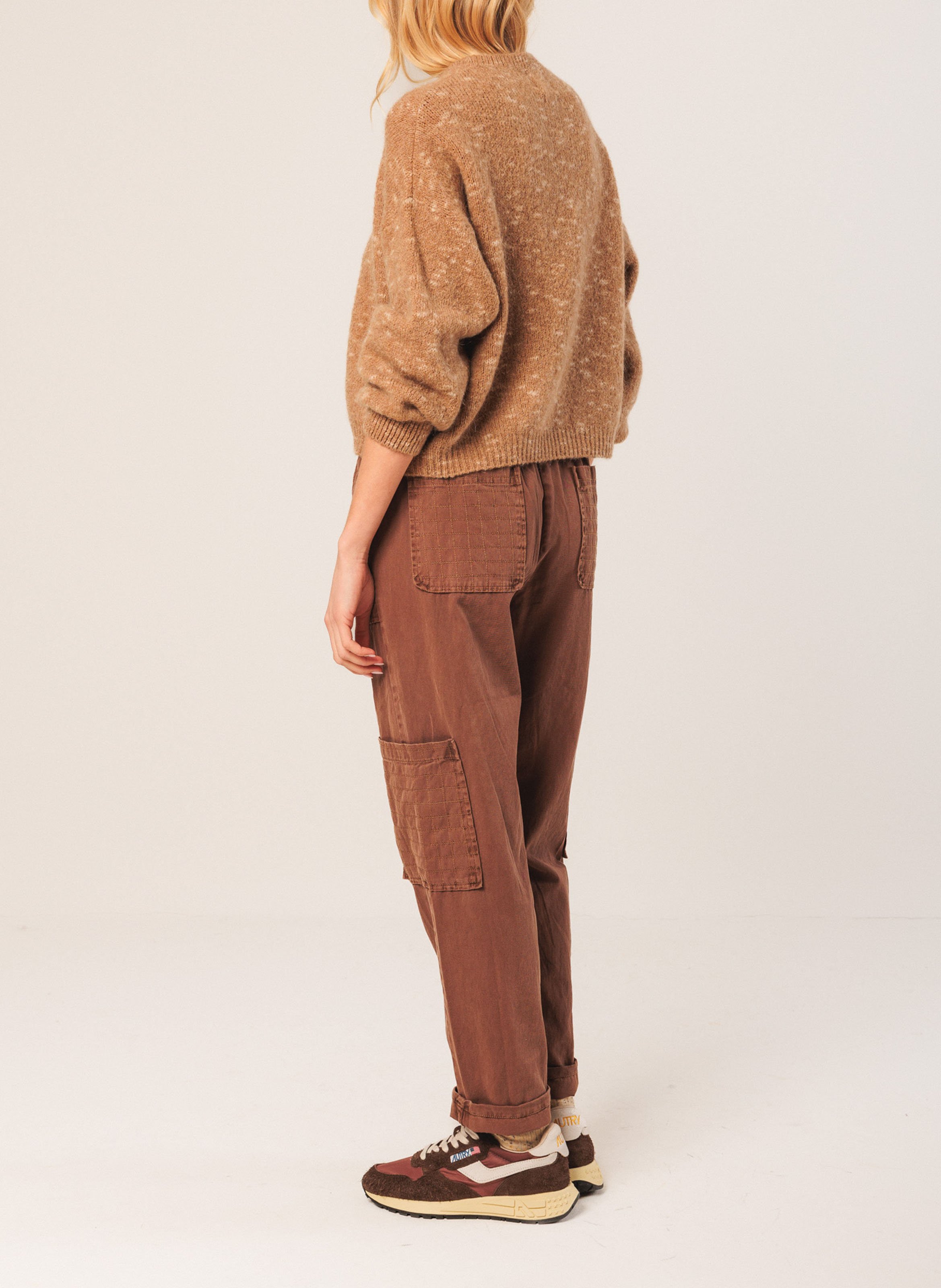 Pull col rond  INDI & COLD Beige