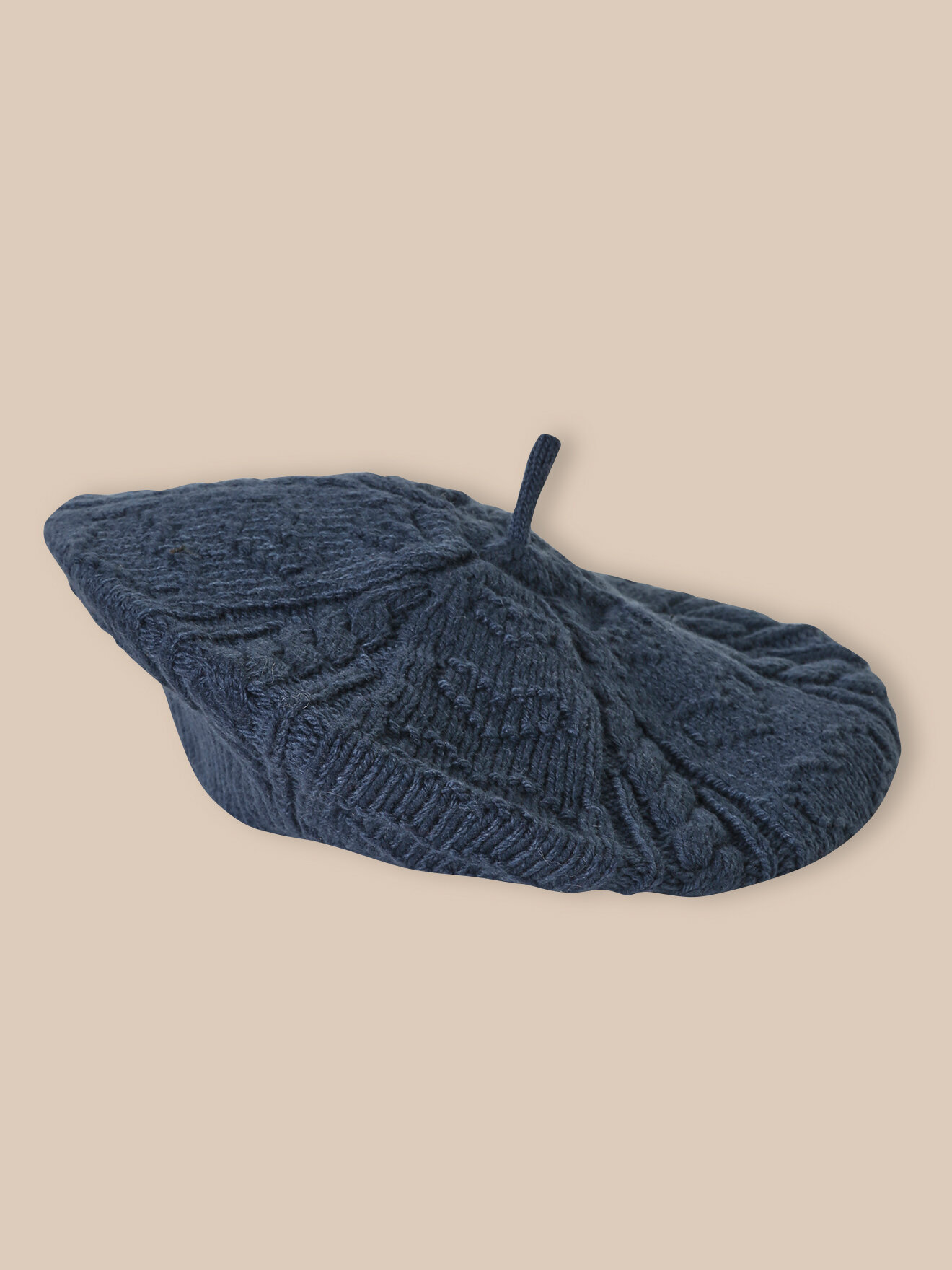 Twisted beret CYRILLUS Blue