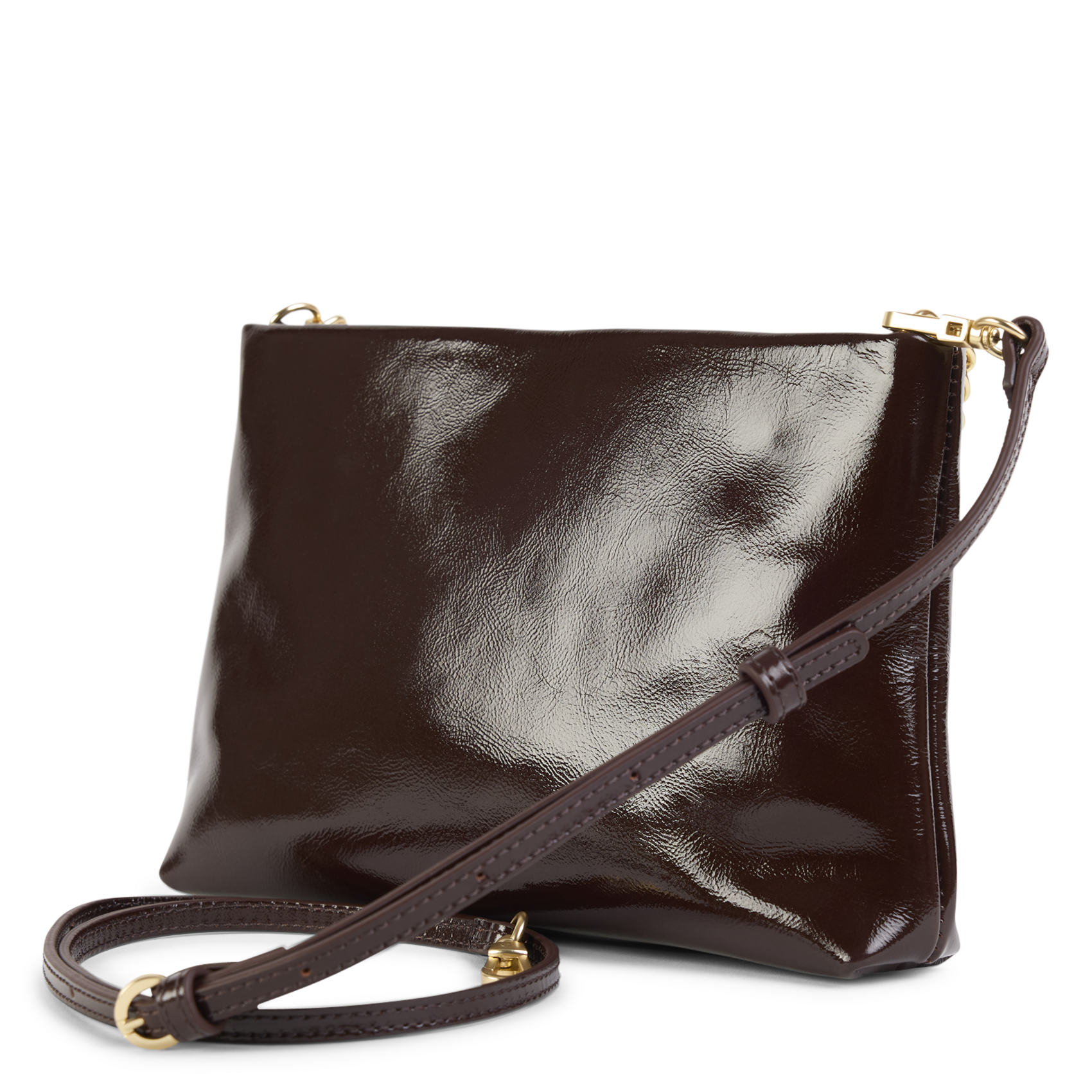 Leather bag NAT & NIN Brown