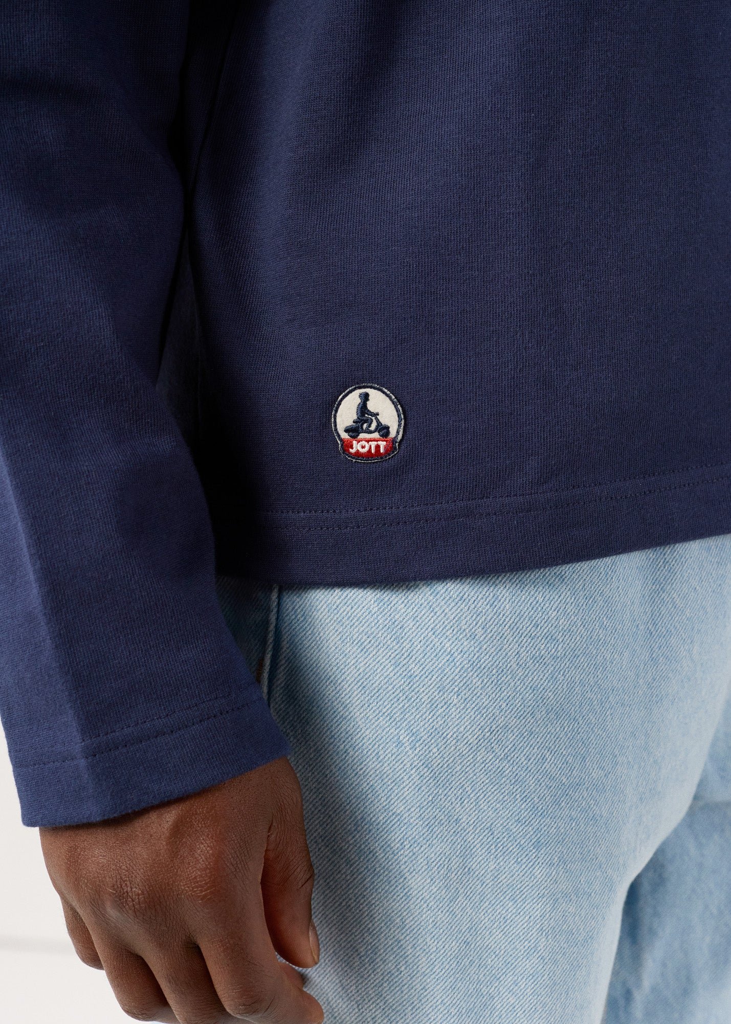 Emilio round neck T-shirt JOTT Blue