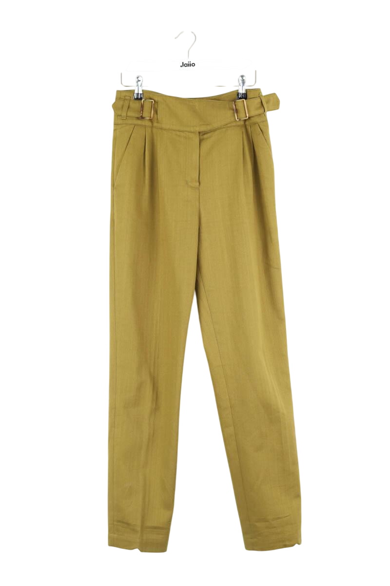 Slim-fit cotton cargo pants SEZANE - Seconde main Khaki