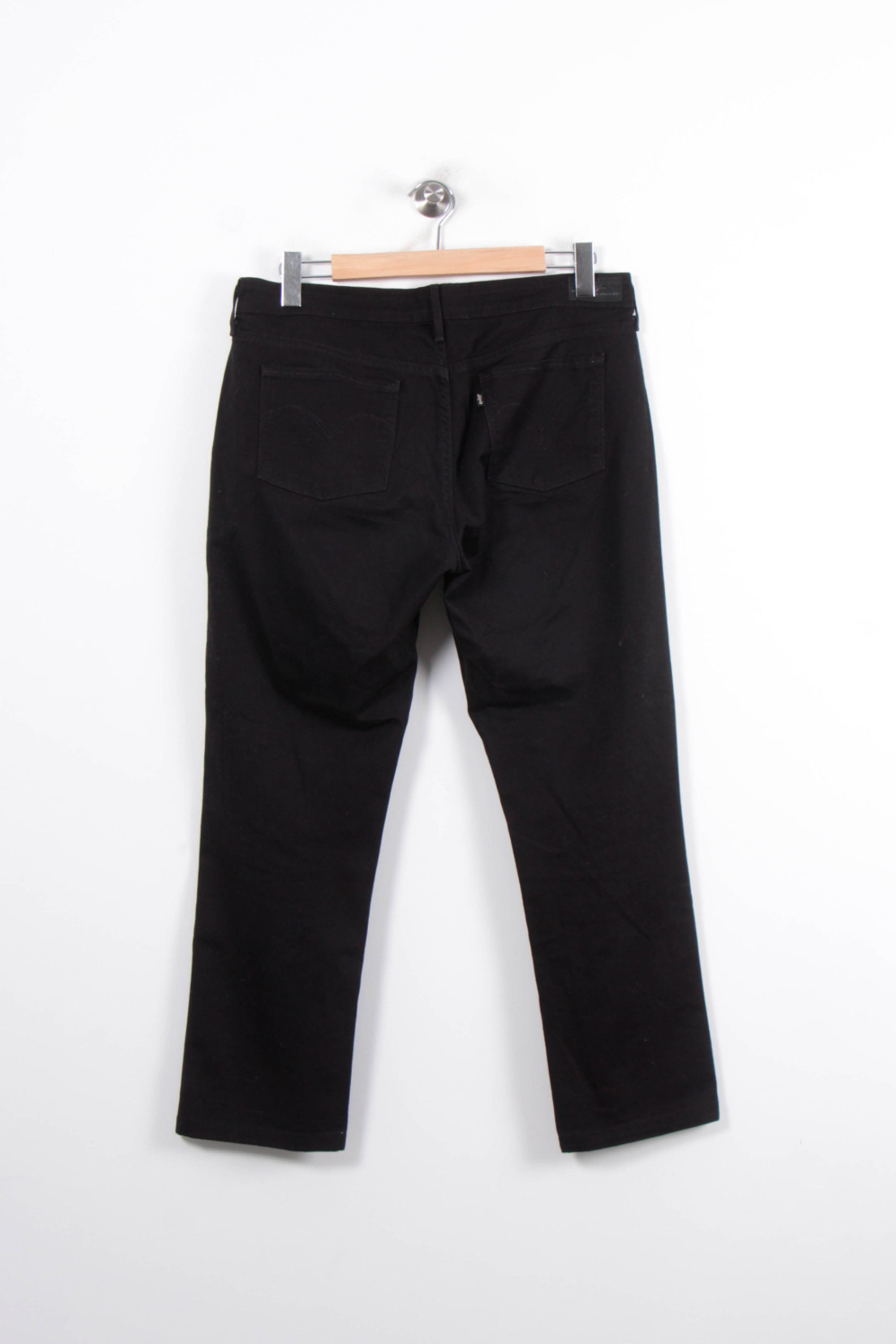 Cropped slim jeans with studs LEVI'S - Seconde main Black