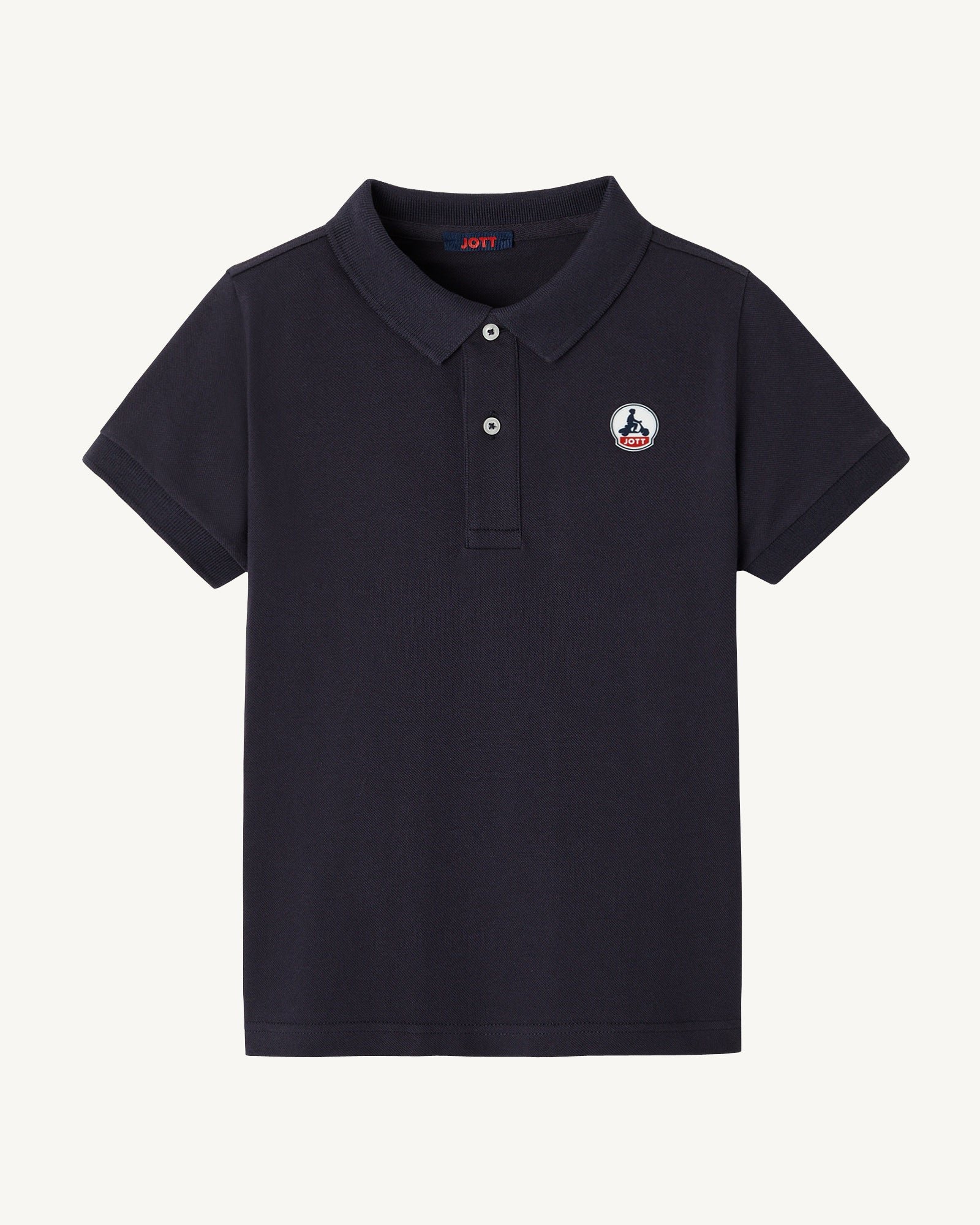 Organic cotton kids' polo Salvador JOTT Blue