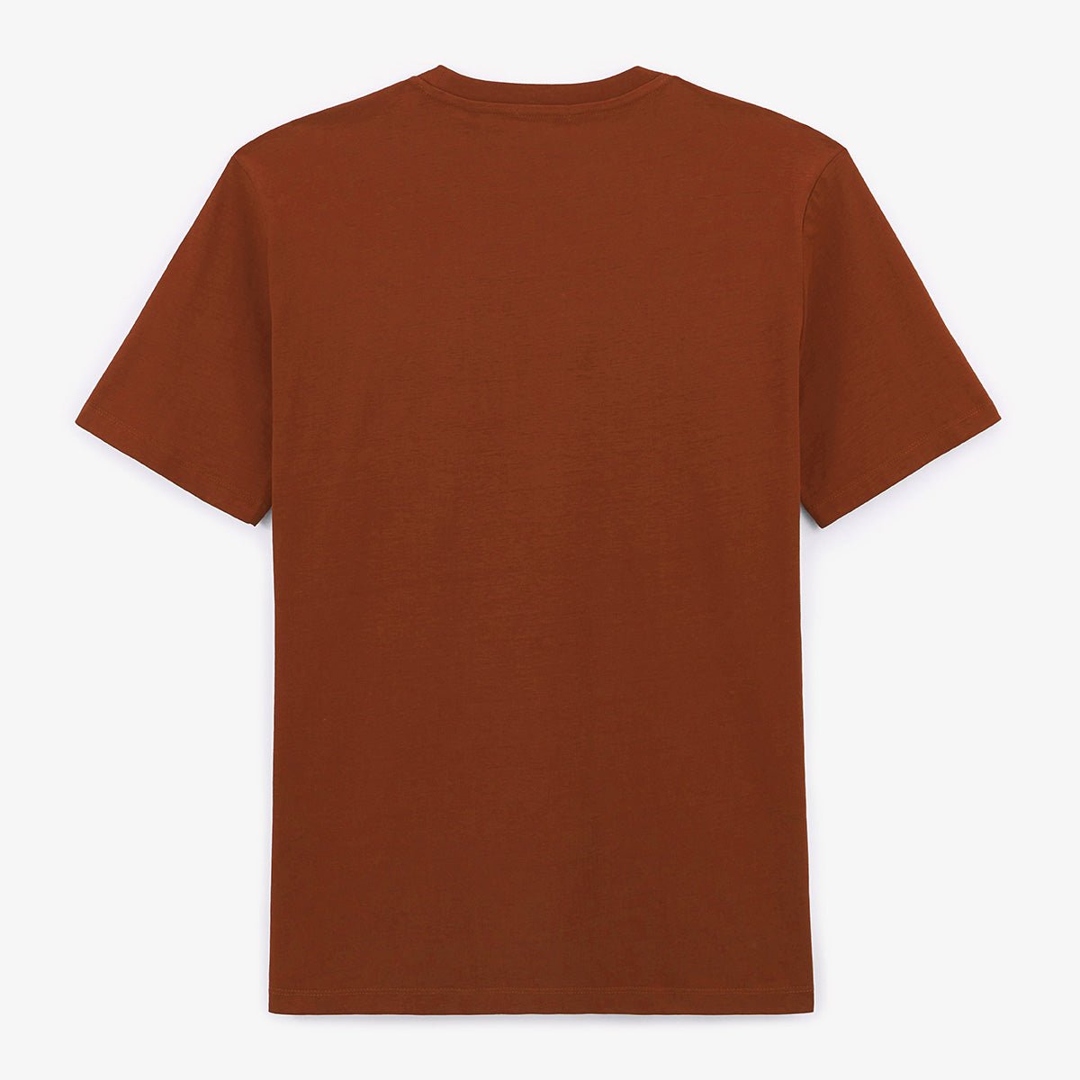 Short-sleeved cotton printed T-shirt SERGE BLANCO Orange