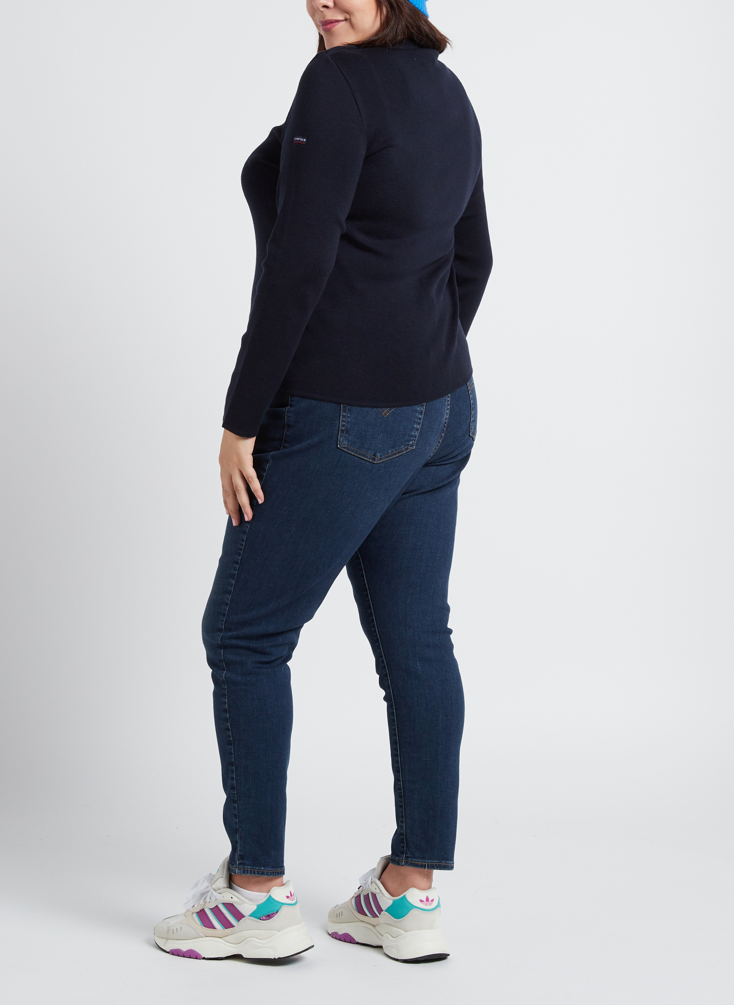 Skinny jeans met hoge taille LEVI'S Jeans verschoten