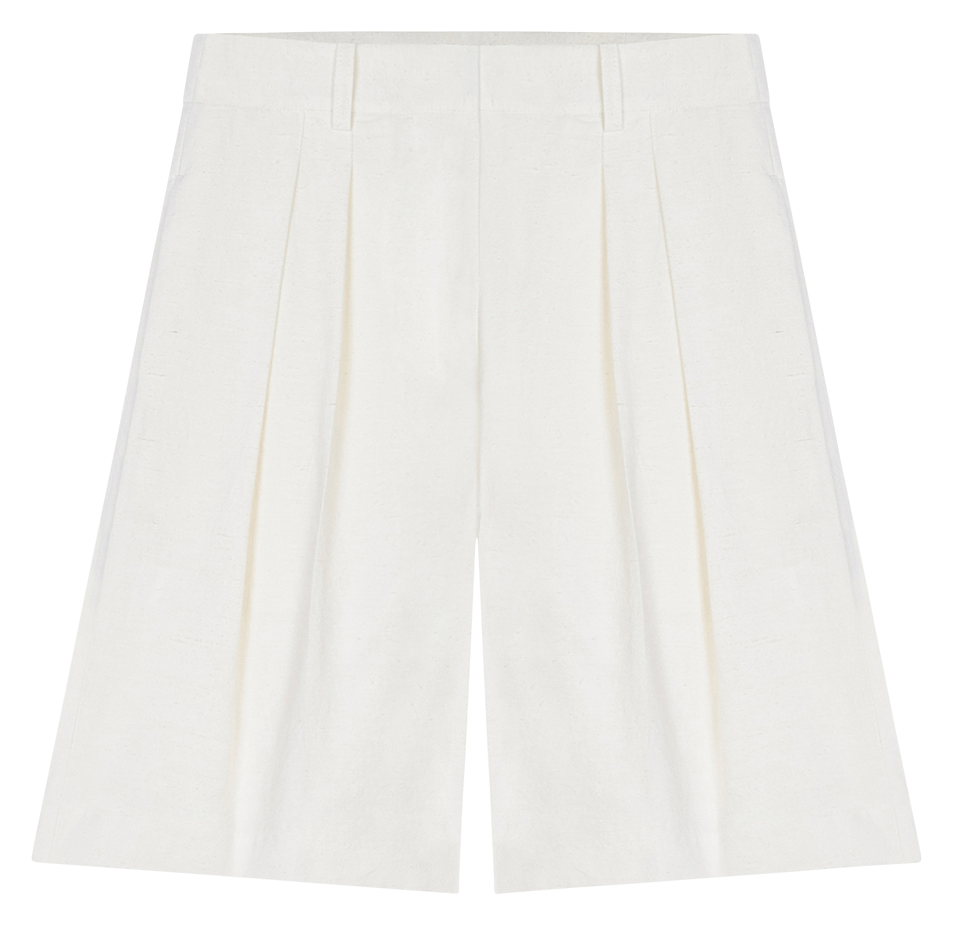 Pantalón corto de talle alto liso MASSCOB Blanco