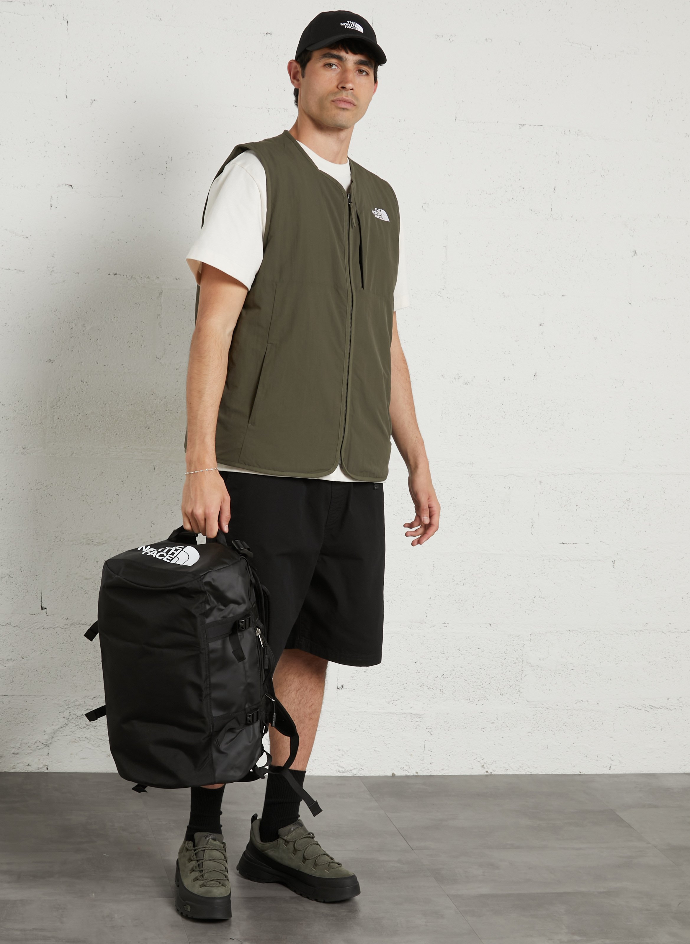 Kompakte Reisetasche uni THE NORTH FACE Schwarz