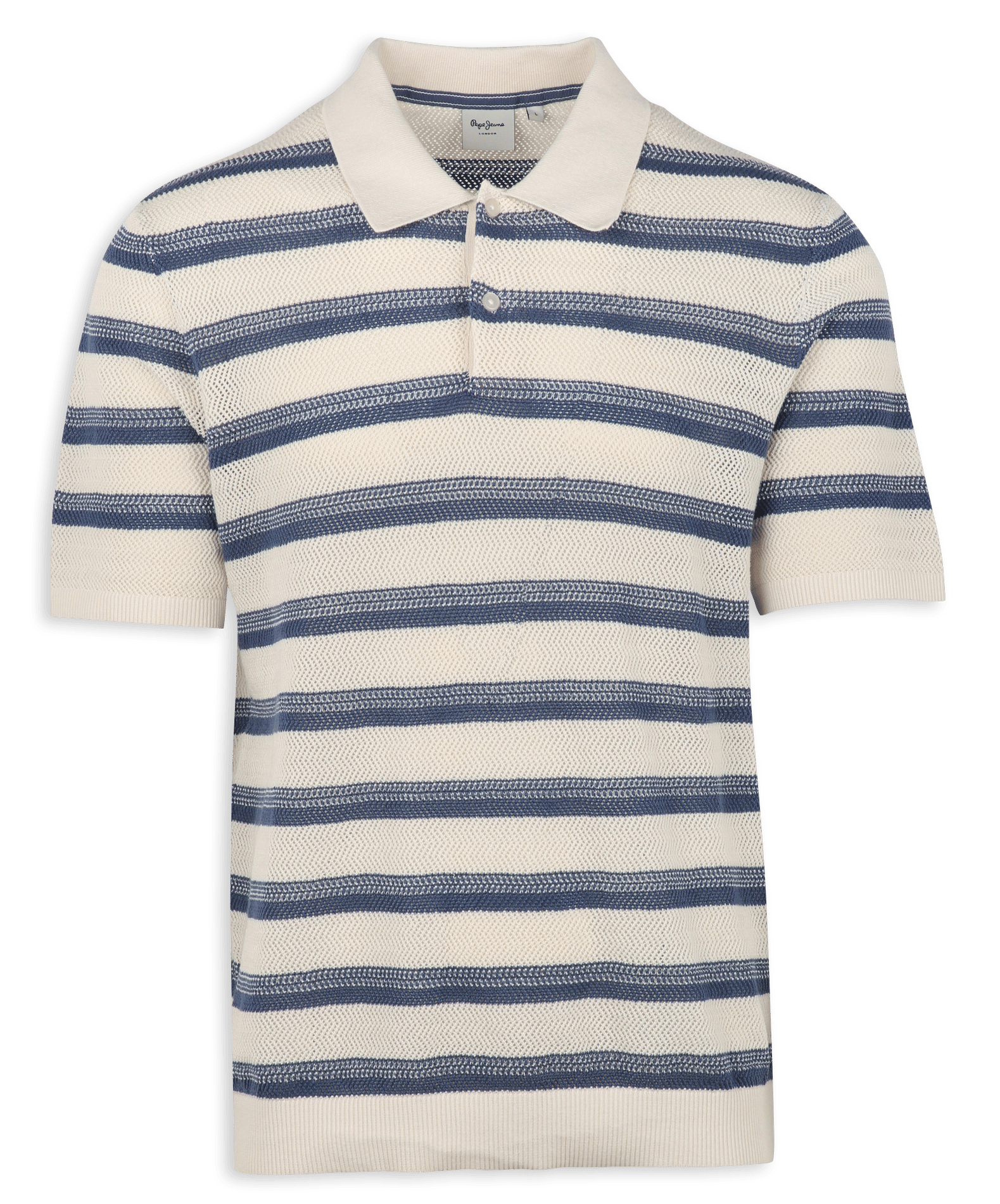 Blouse met klassieke kraag en print PEPE JEANS