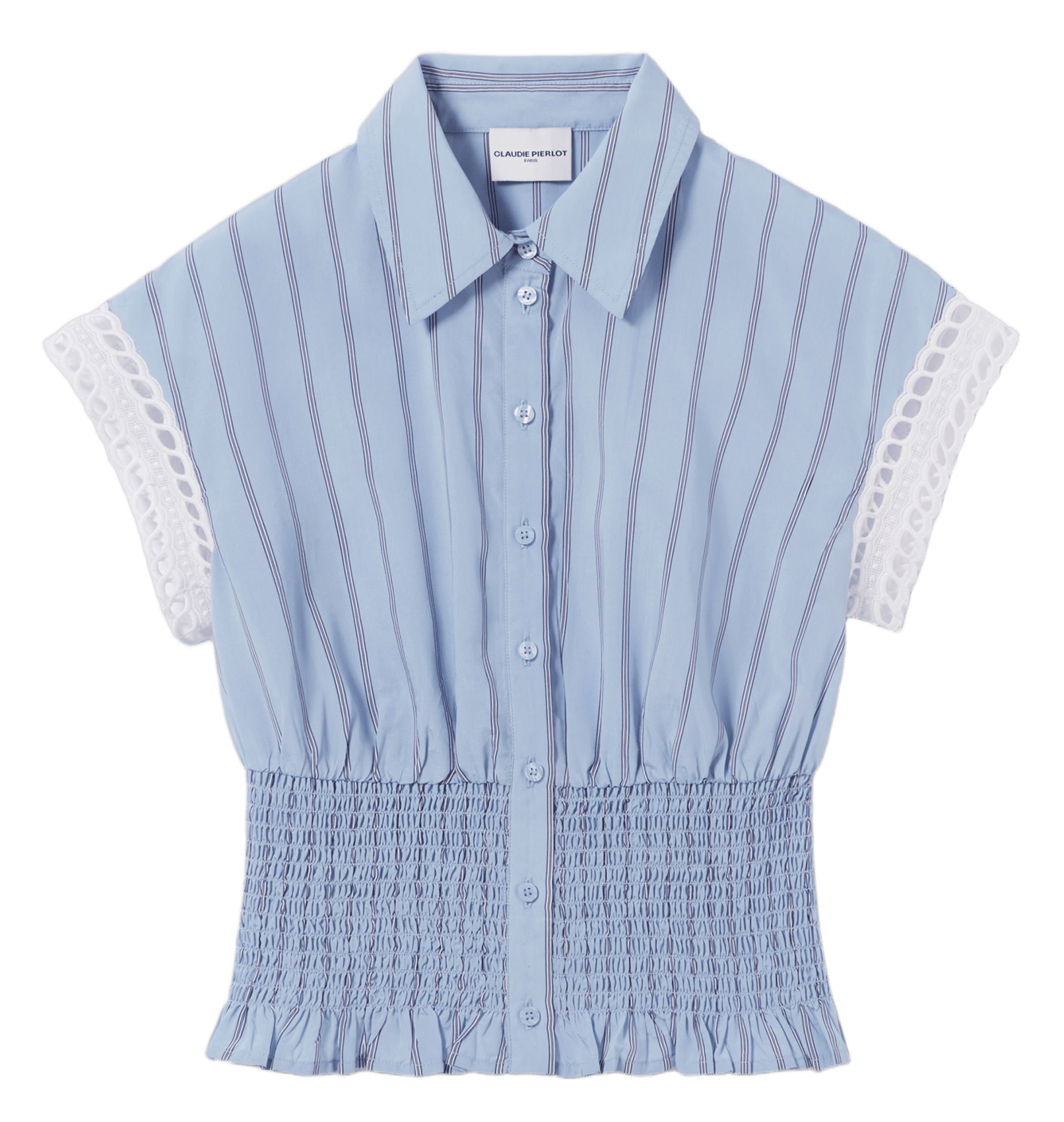 Chemise cintrée à rayures CLAUDIE PIERLOT Multicolore