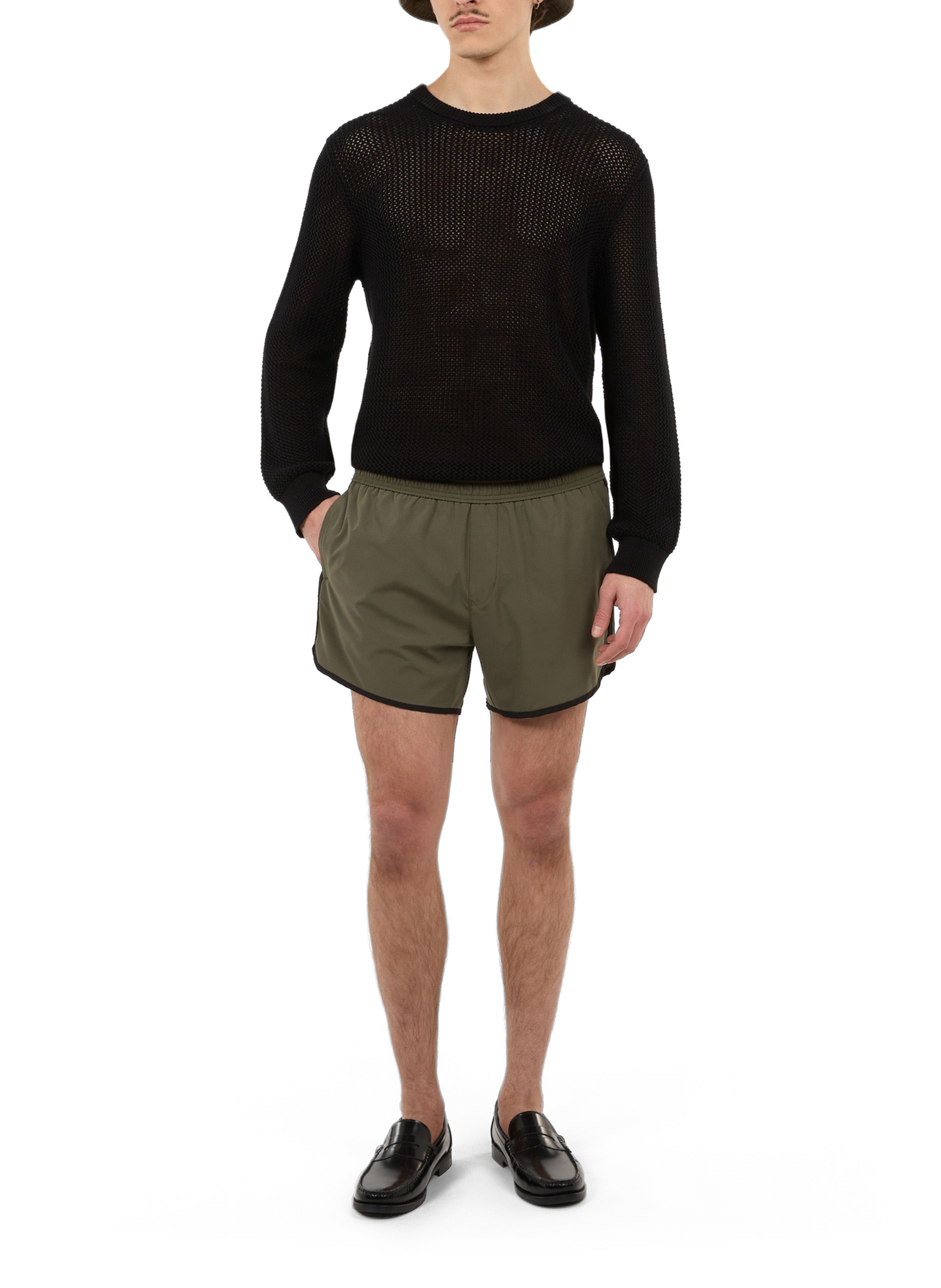 Pull droit col rond en coton SAISON 1865 Noir
