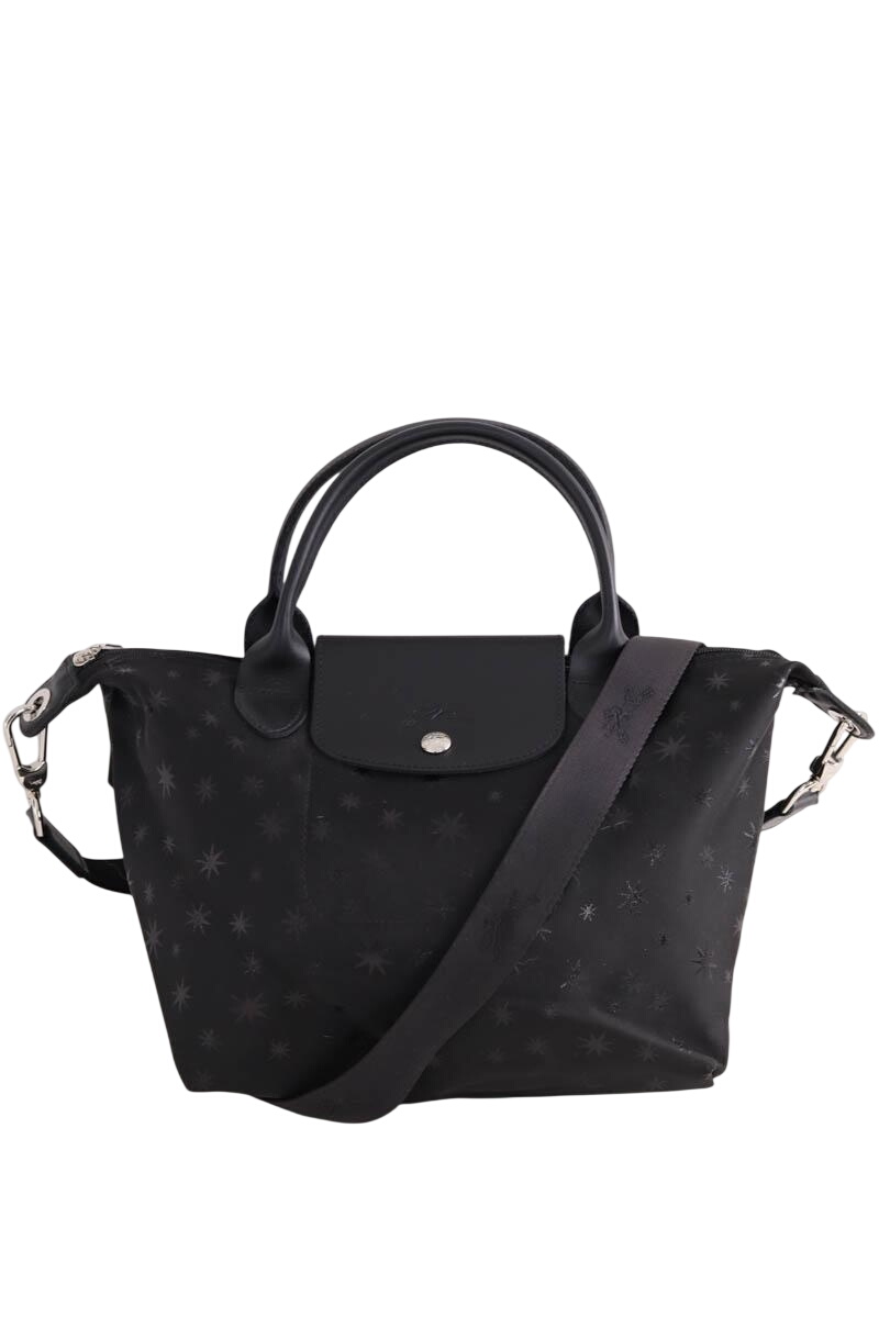 Fold-over shoulder bag LONGCHAMP - Seconde Main Black
