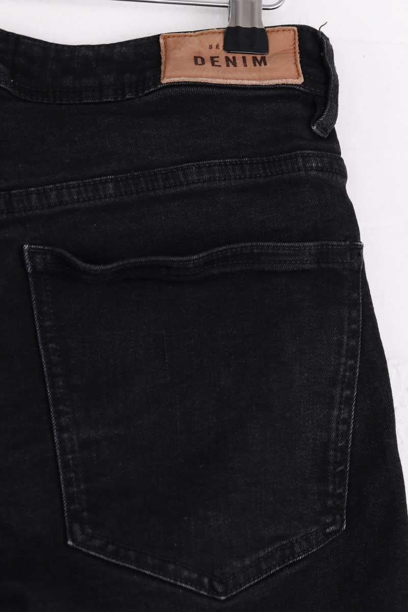 Slim-fit jeans SEZANE - Seconde main Black