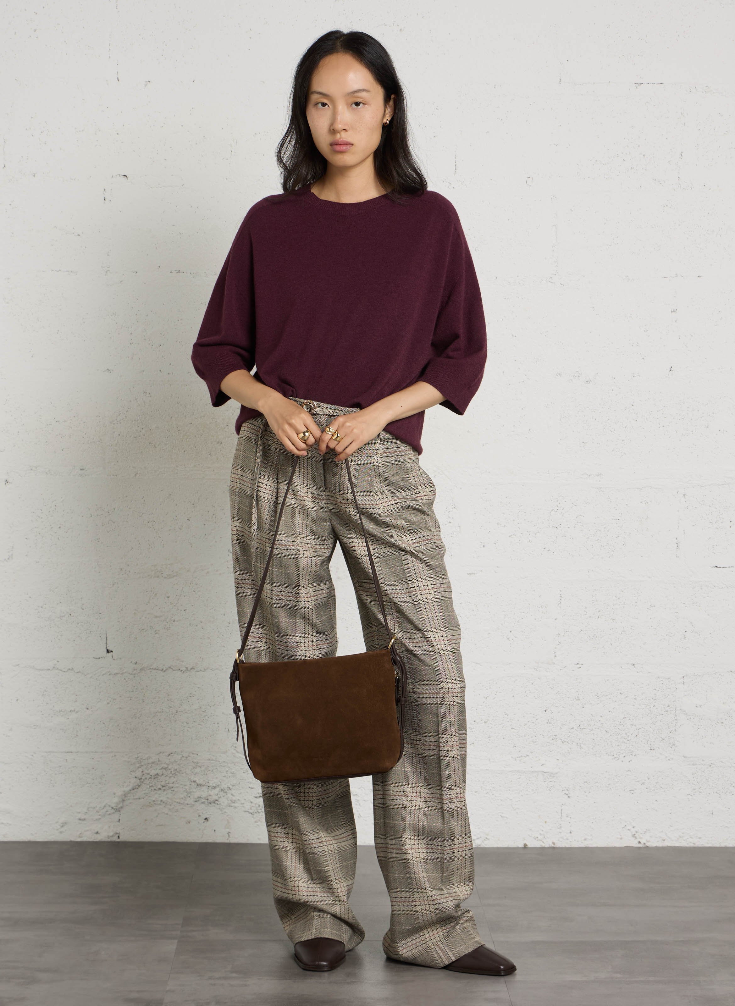 Printed straight-leg pants LIU JO Grey