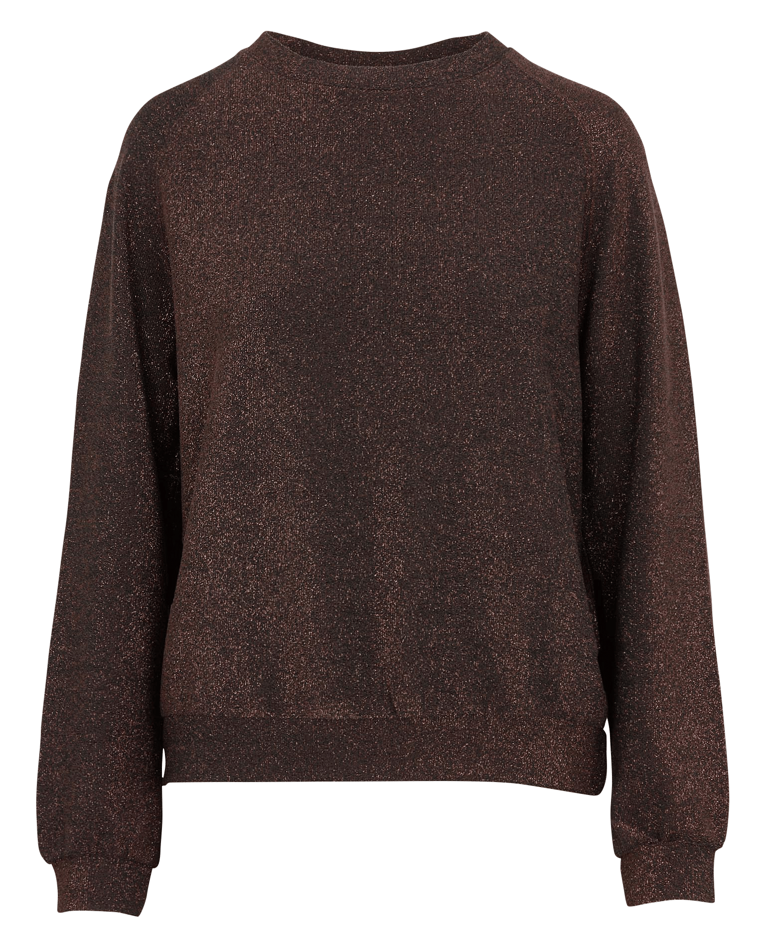 Rechte sweatshirt met ronde hals en pailletten MAISON 123 Violet