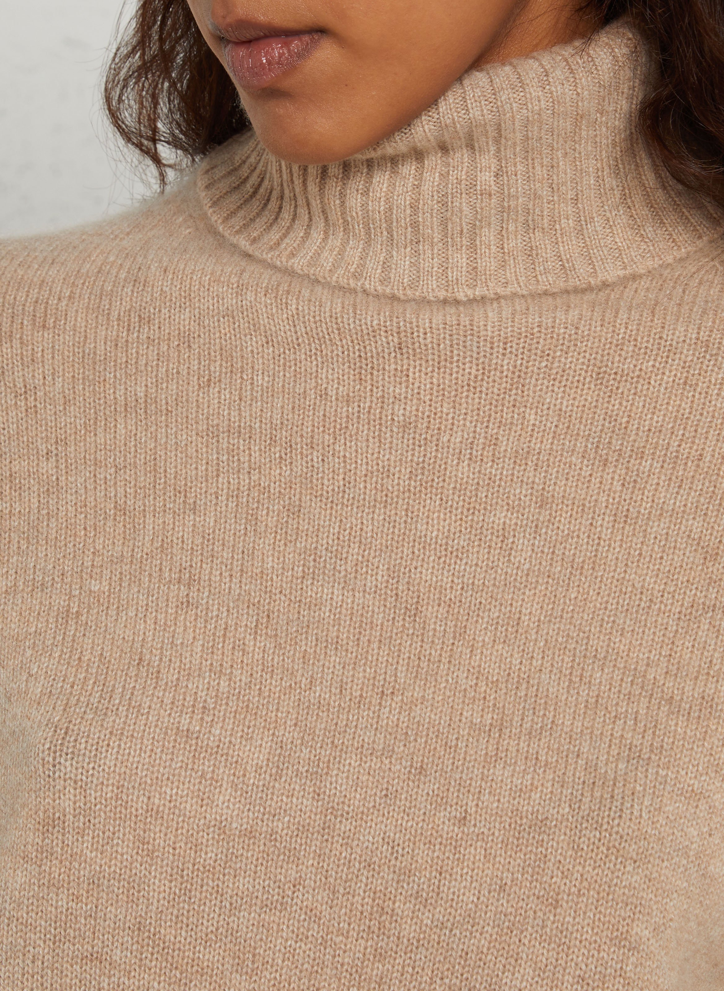 Straight cashmere sweater MAISON 123 Grey