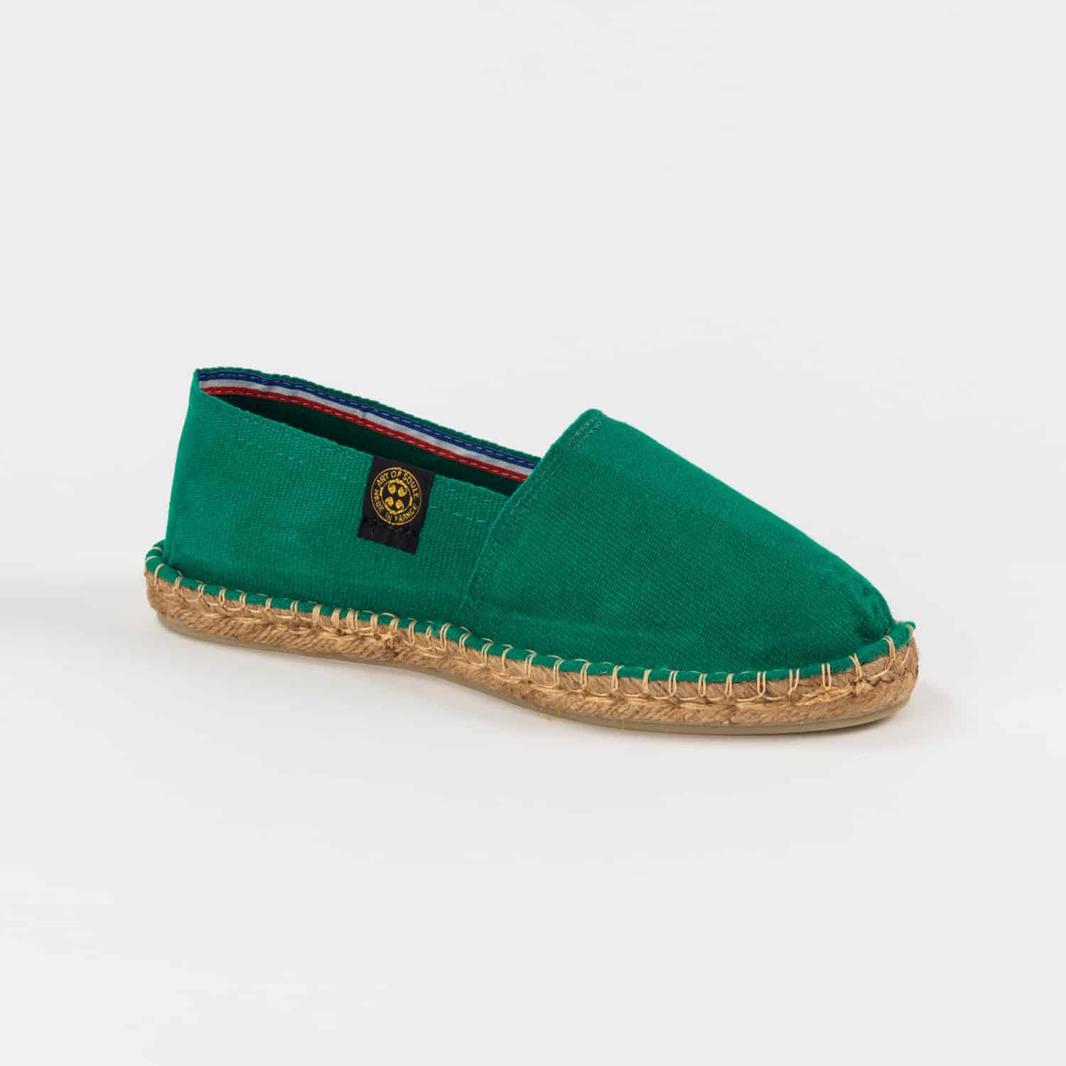 Striped espadrilles ART OF SOULE Green