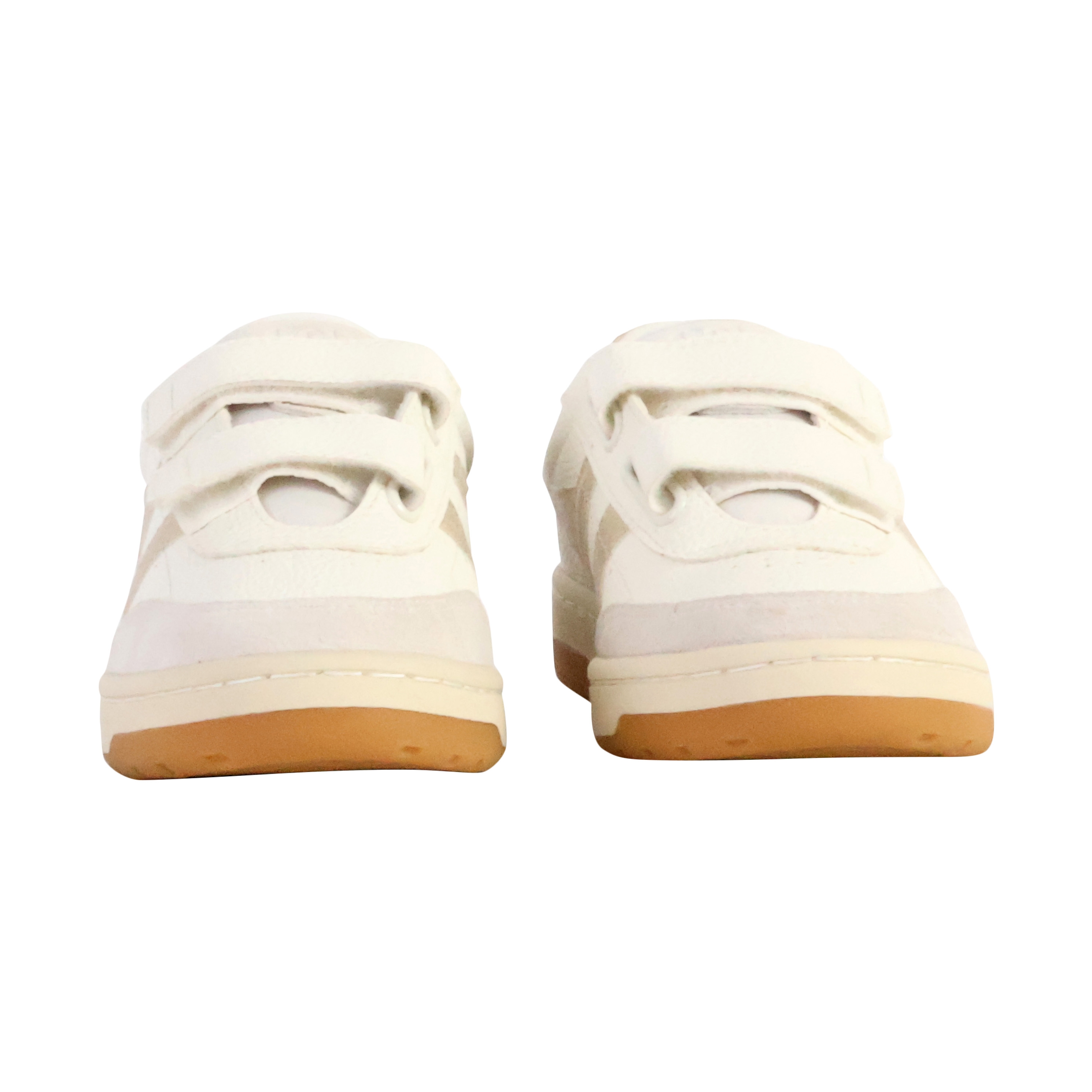 Kids leather sneakers falcon mirror GOLA White