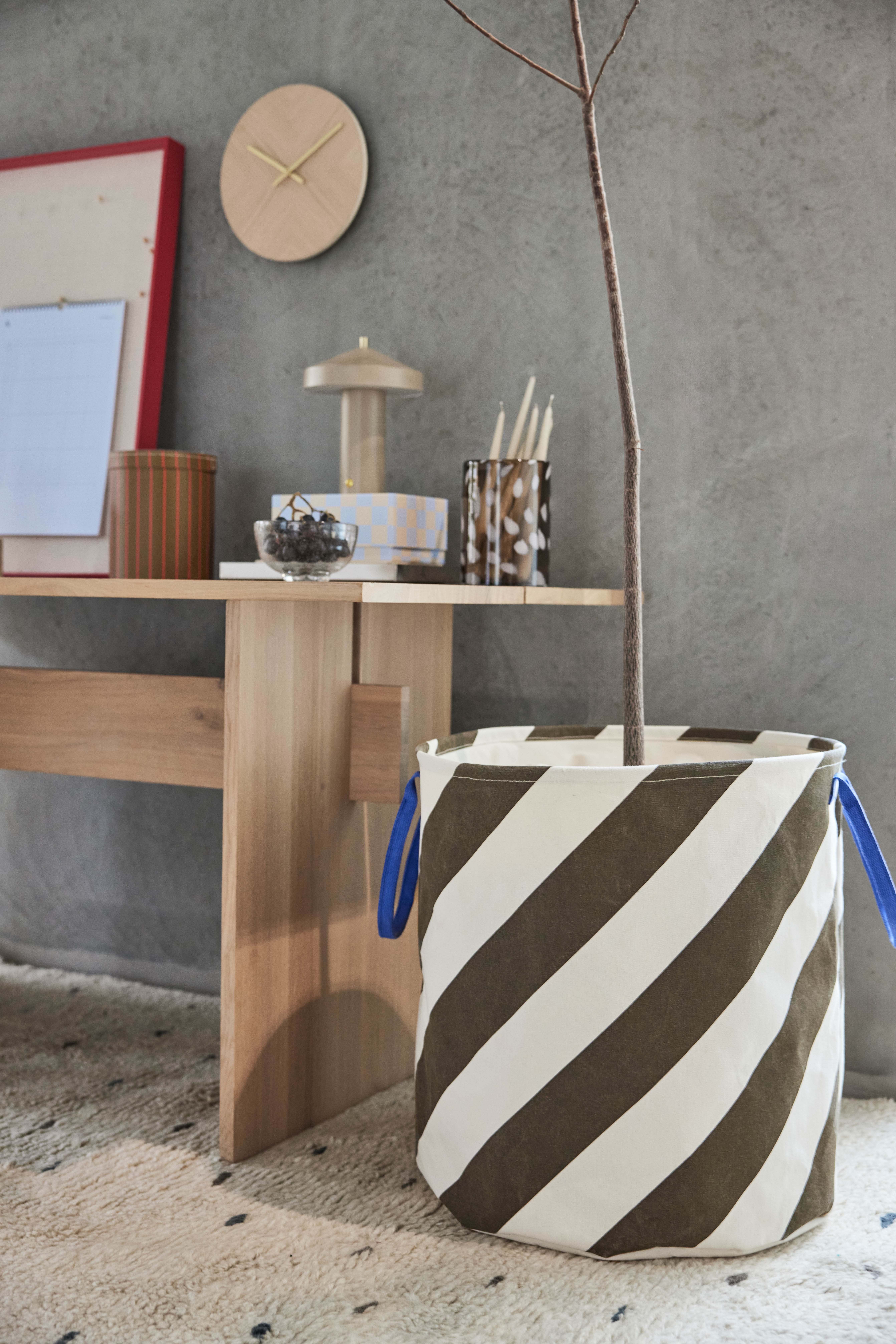 Polyester laundry basket OYOY LIVING DESIGN Brown