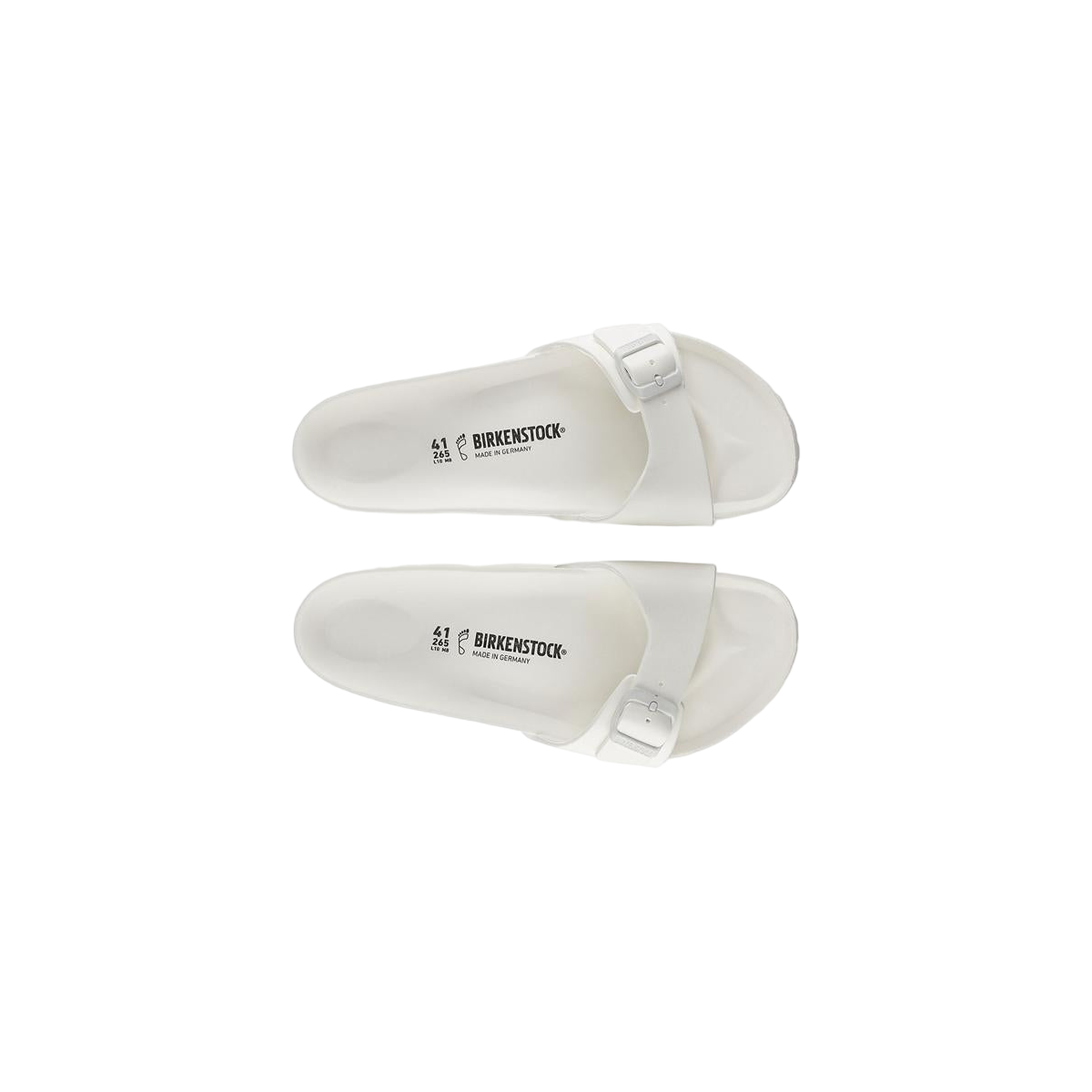 Faux leather sandals BIRKENSTOCK Black