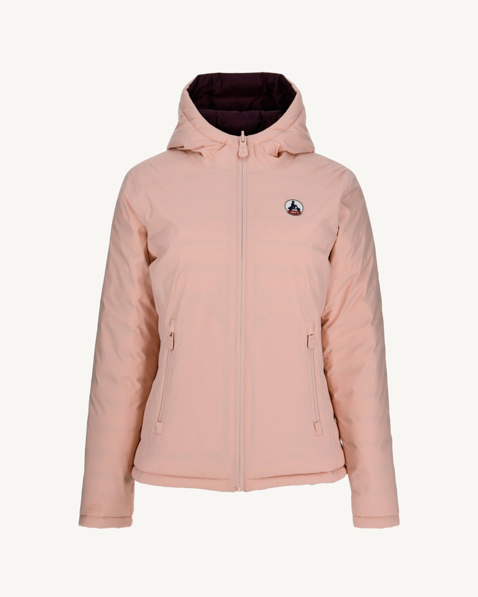 Reversible Vienne Puffer Jacket JOTT Pink