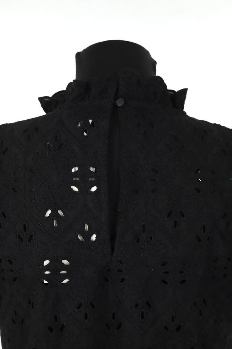 Cotton dress SEZANE - Seconde main Black