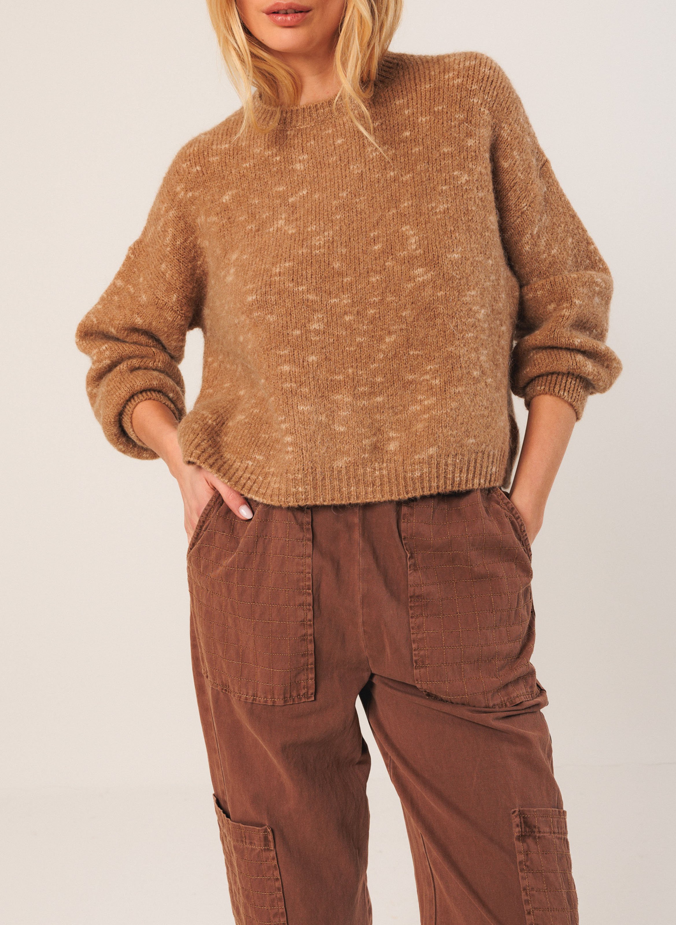 Pull col rond  INDI & COLD