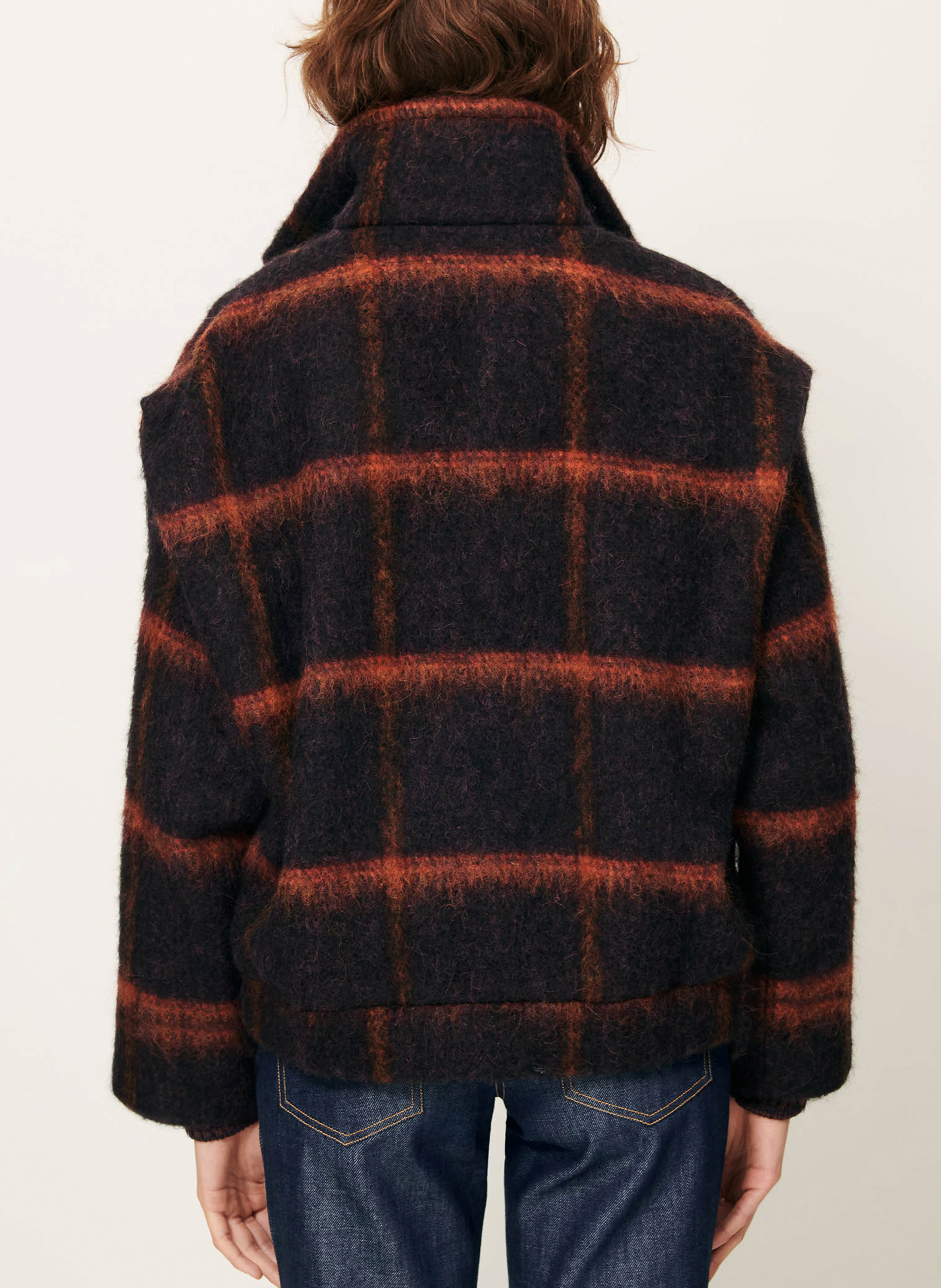 Alpaca wool coat  Blue