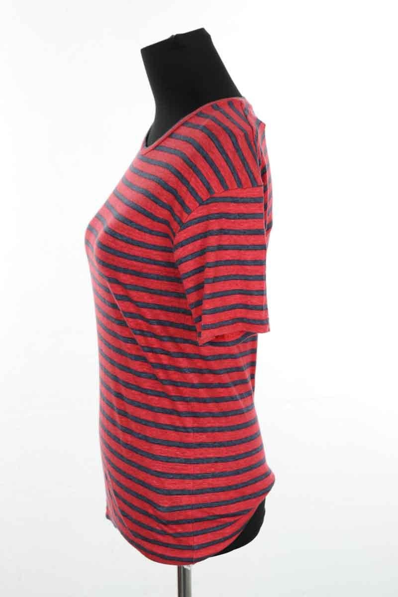 Cotton T-shirt ISABEL MARANT ÉTOILE - SECONDE MAIN Red