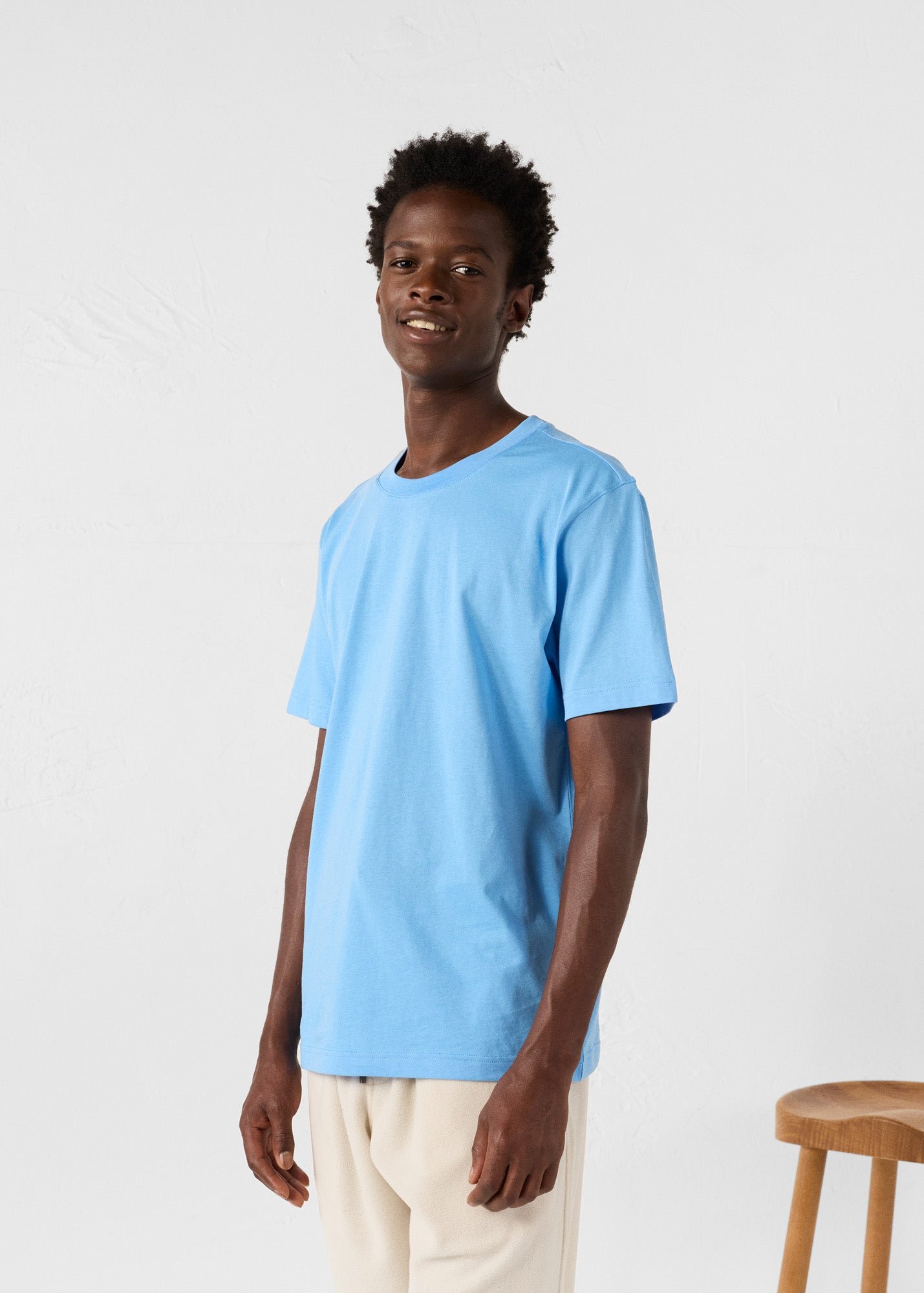 Round neck petro T-shirt JOTT Blue