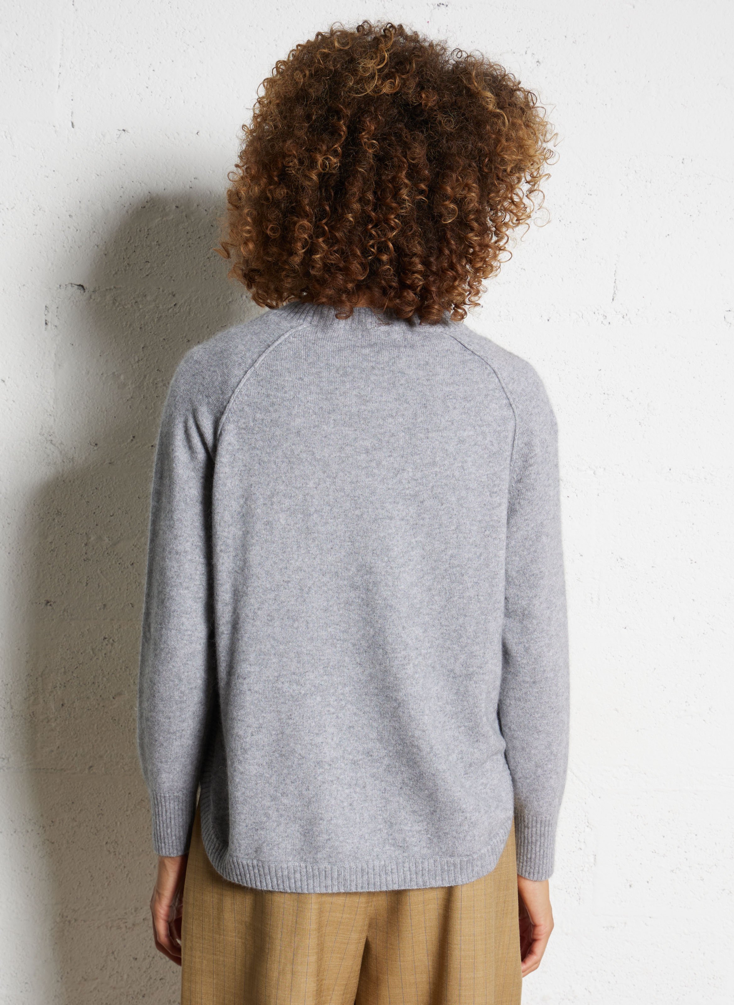 Camilo wool-knit sweater BELLA JONES Grey