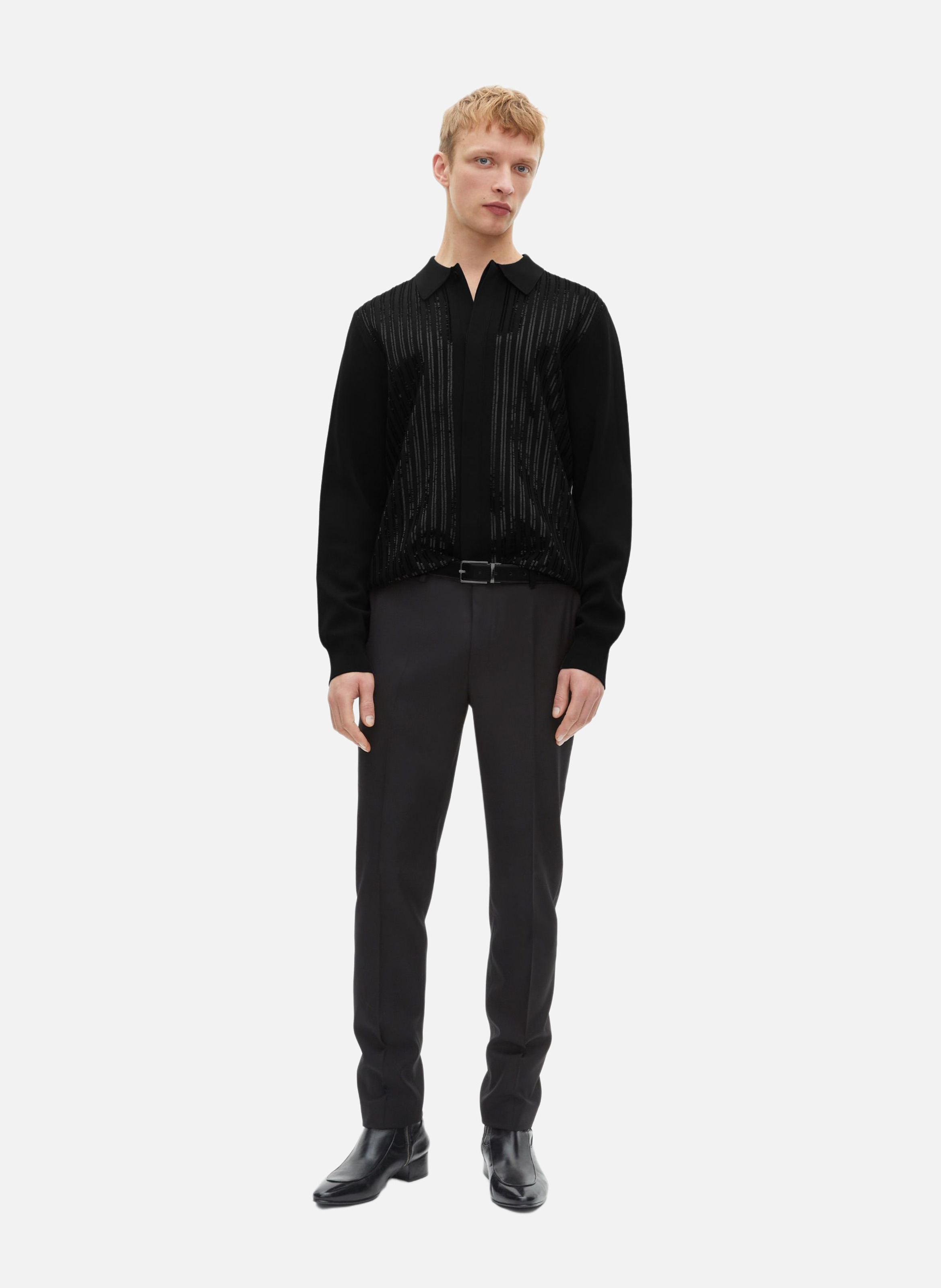 Sequin cardigan THE KOOPLES Black