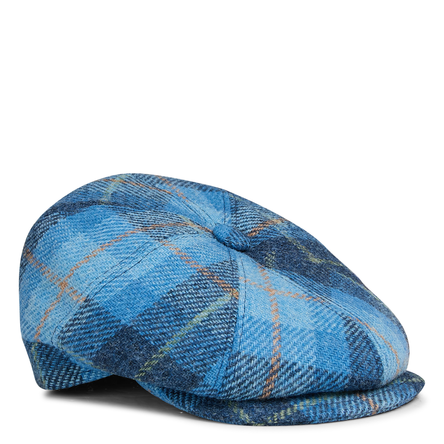 Karo-Woll-Baskenmütze SAISON 1865 Blau