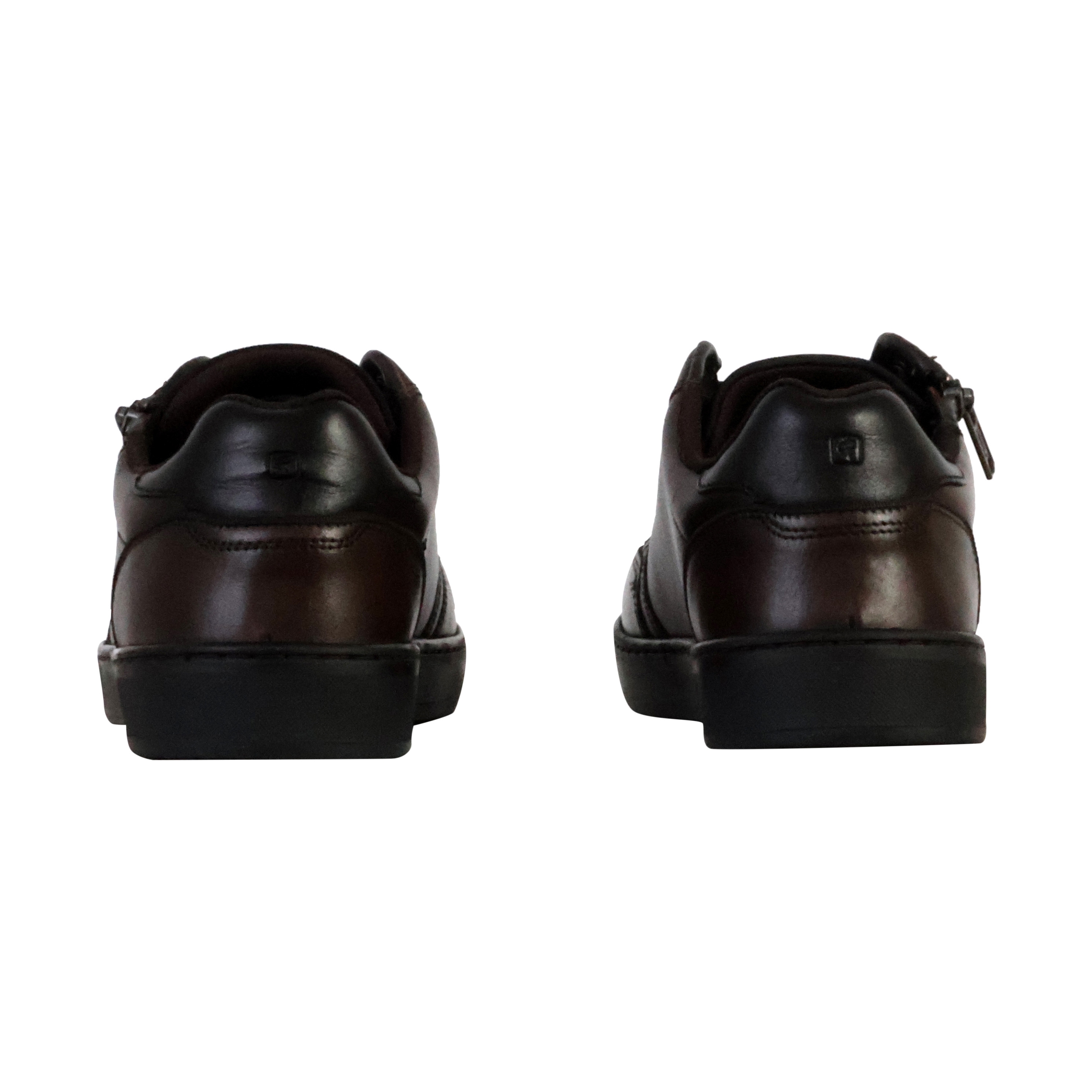 Leather basket "Missouri" REDSKINS Brown