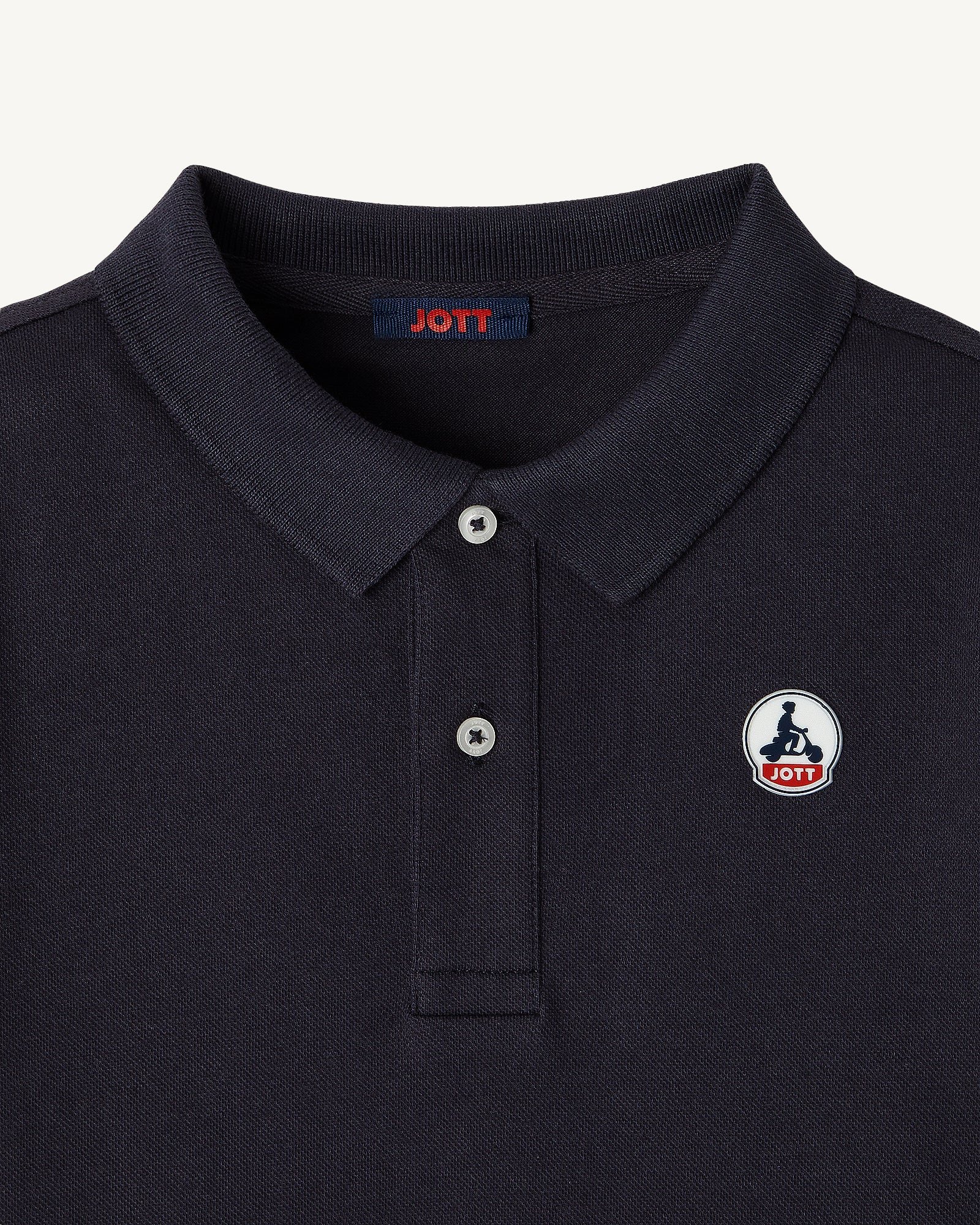 Organic cotton kids' polo Salvador JOTT Blue