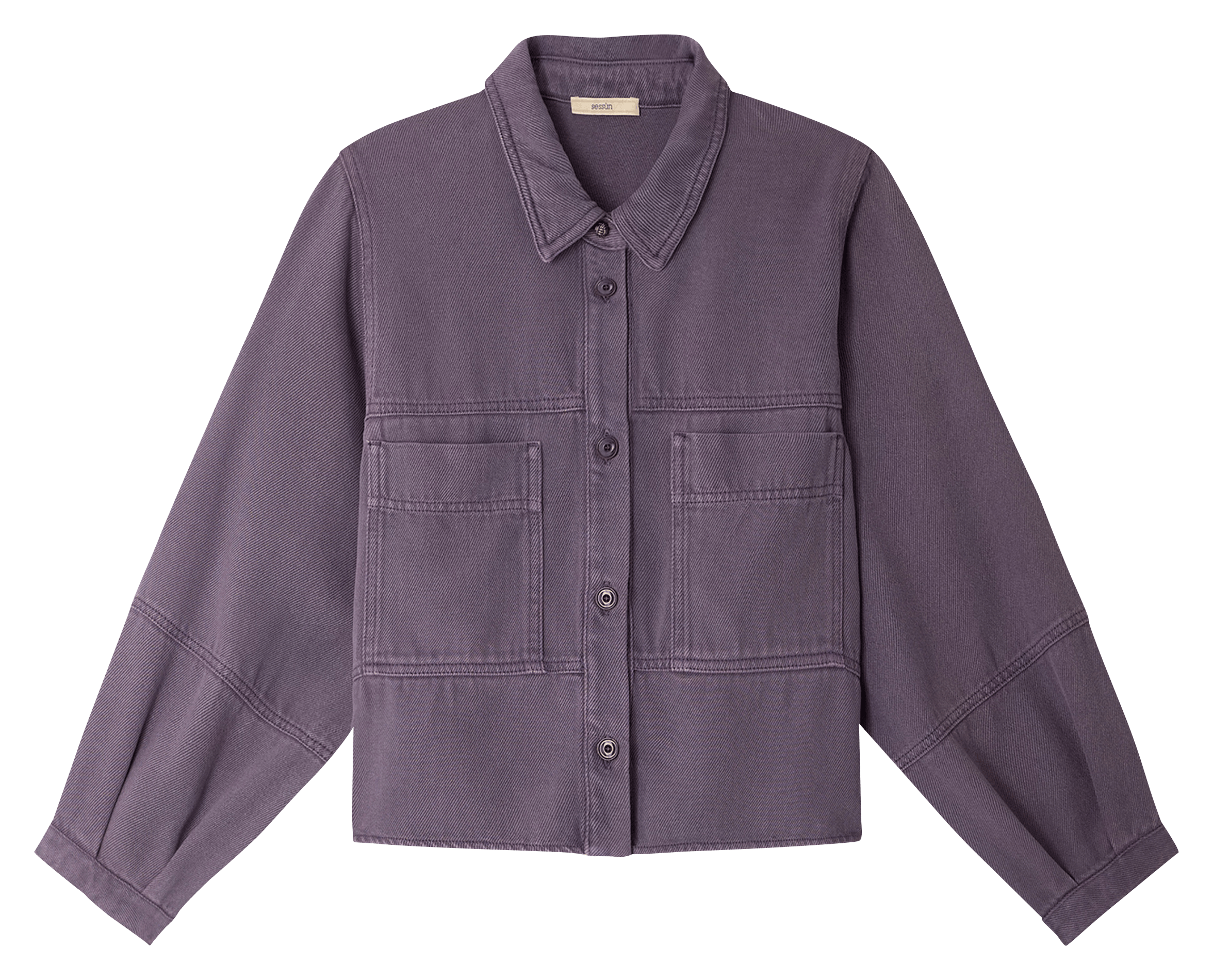 Veste col classique en jean SESSUN Morado