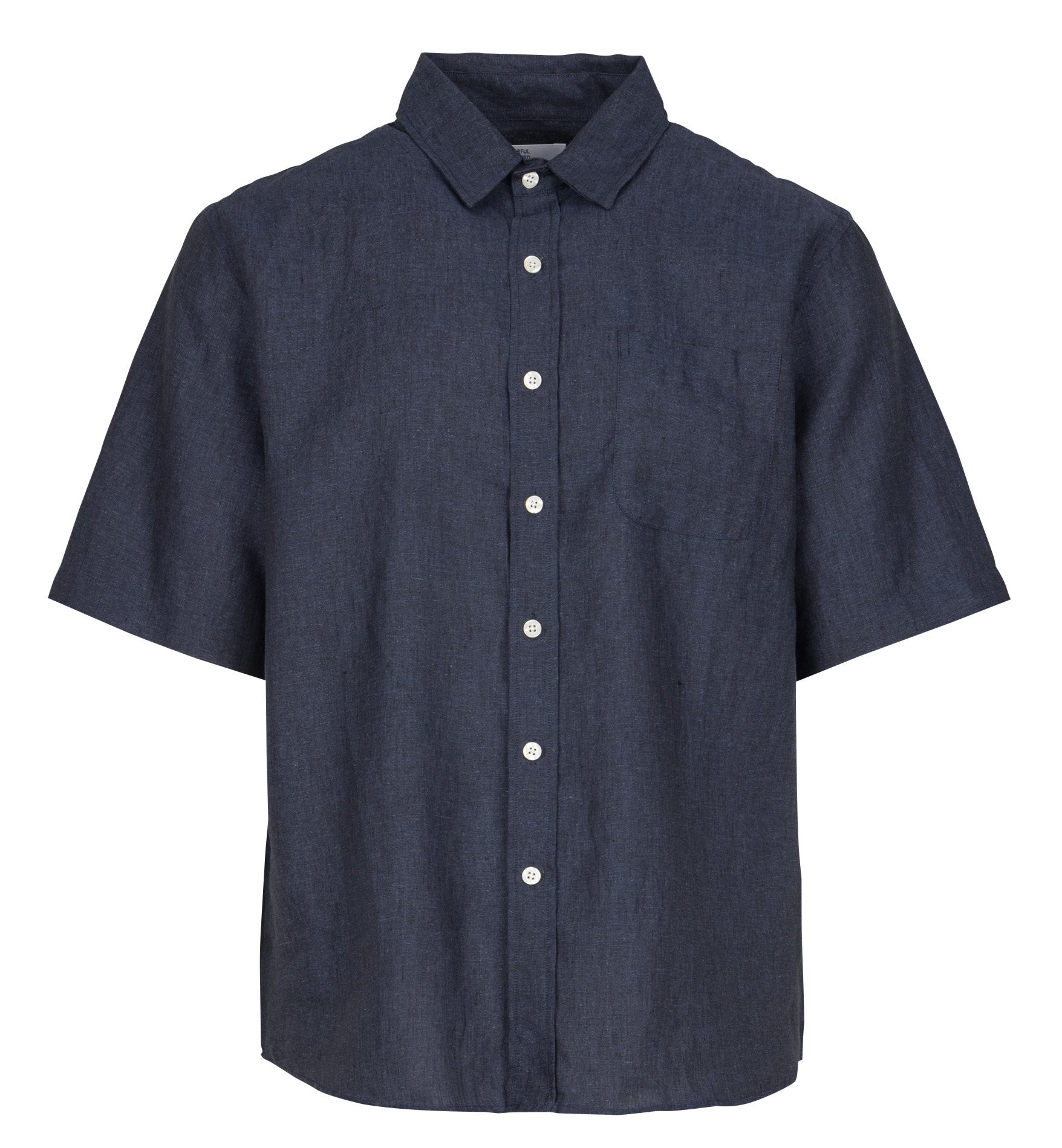 Regular-fit overhemd van linnen met klassieke kraag COLORFUL STANDARD